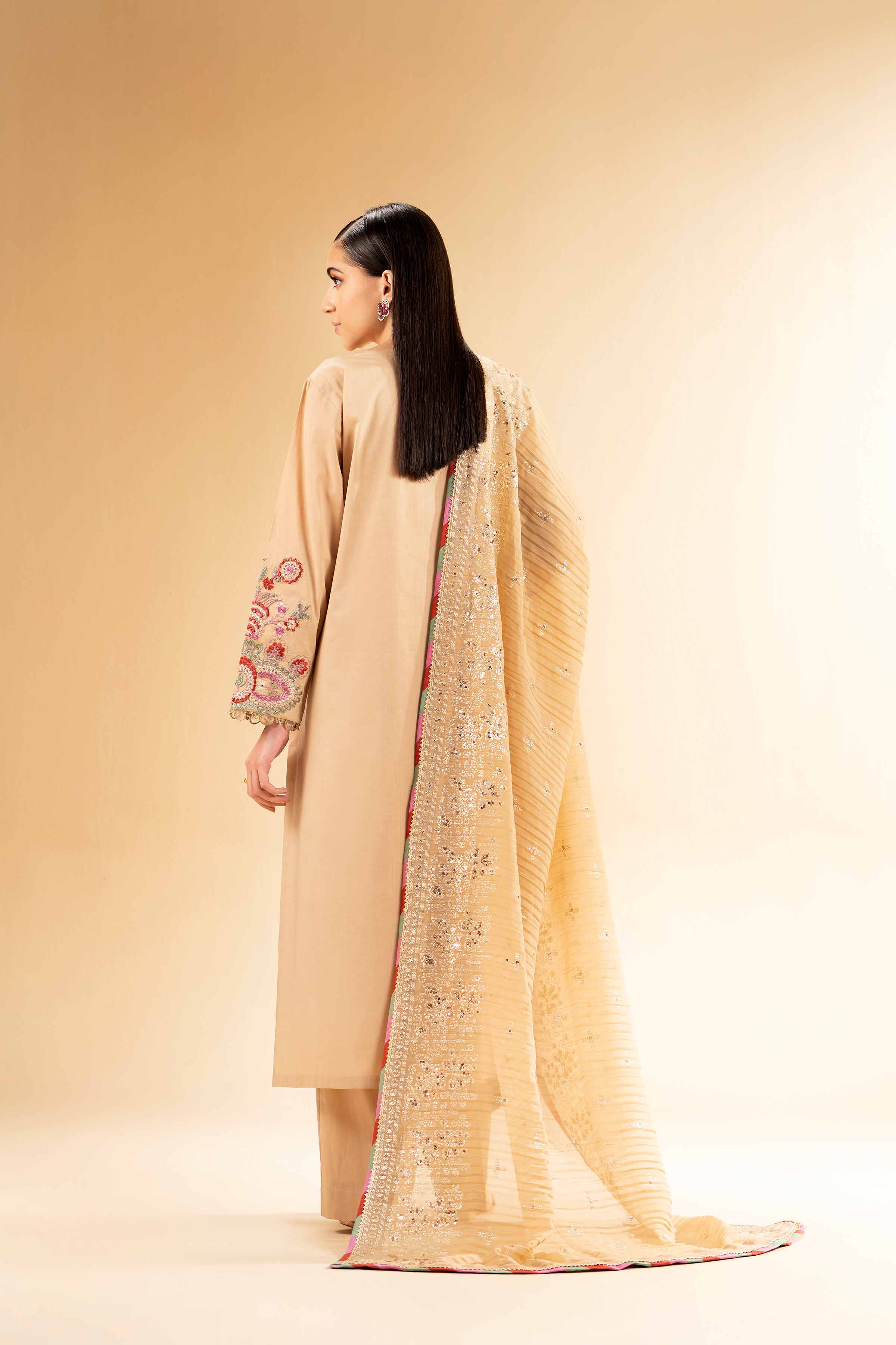 3 Piece - Embellished Suit - 42501369 for Women - Unstitched Collection | Nishat | Shop Online