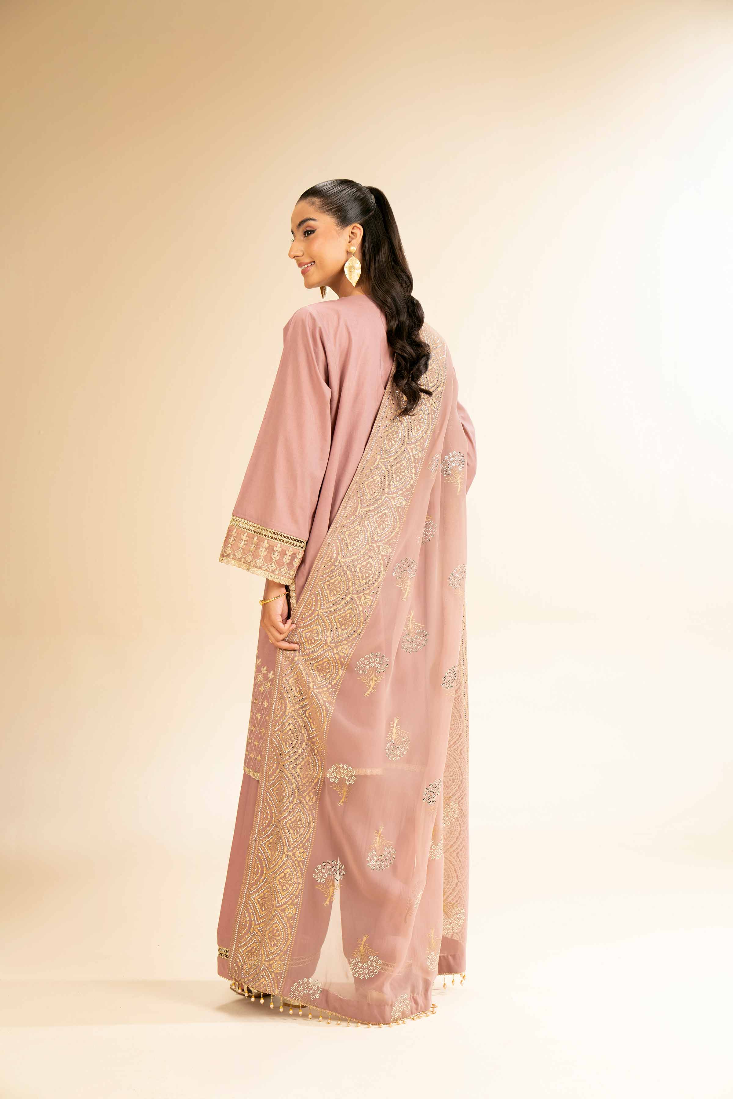 3 Piece - Embellished Suit - 42501375 for Women - Unstitched Collection | Nishat | Shop Online