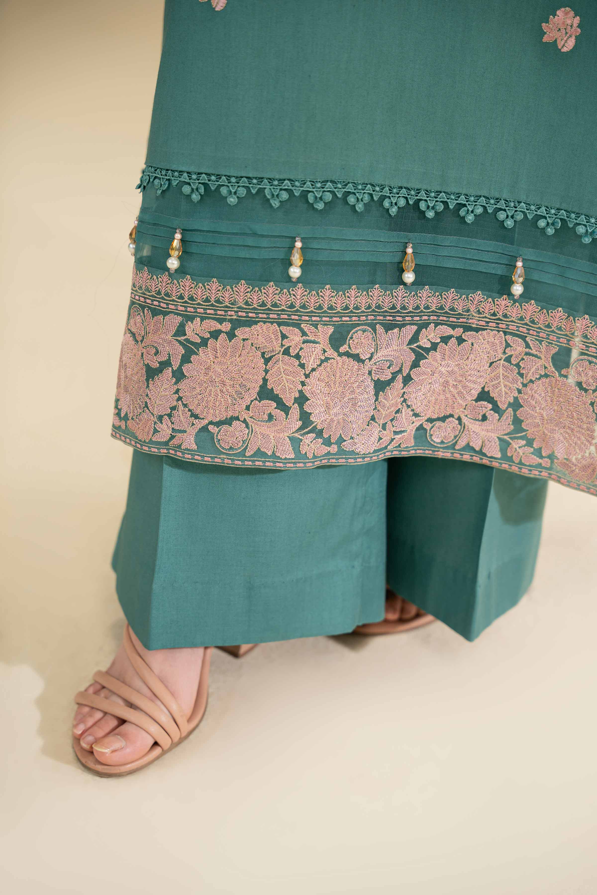 3 Piece - Embroidered Suit - 42501389 for Women - Unstitched Collection | Nishat | Shop Online