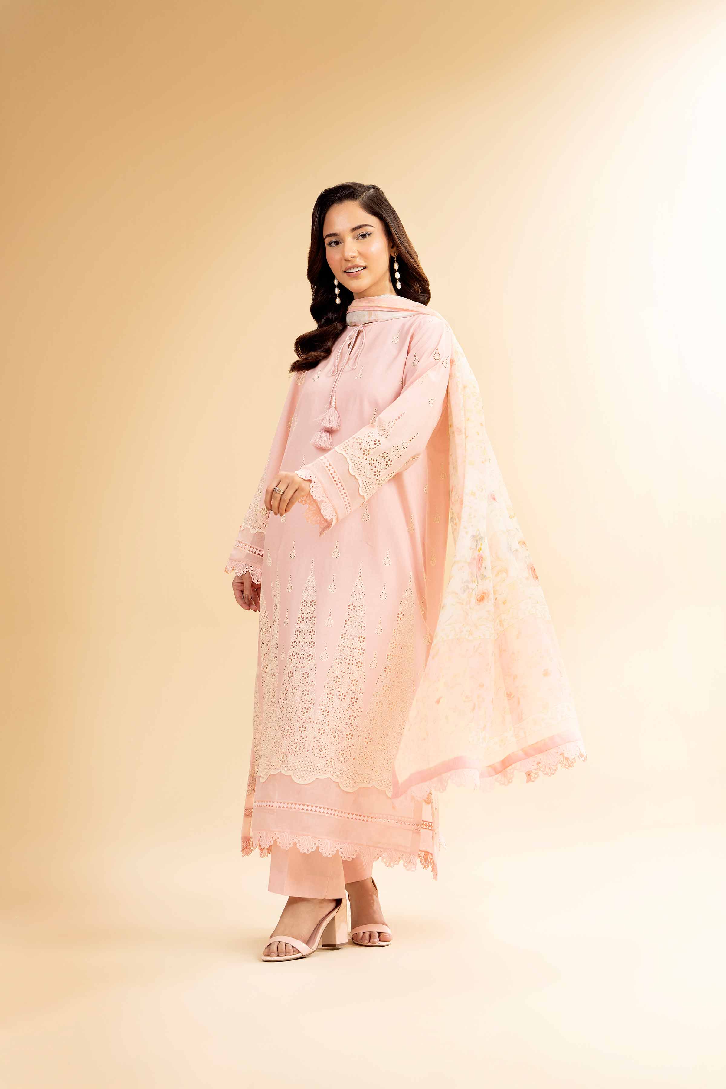 3 Piece - Embroidered Suit - 42501406 for Women - Unstitched Collection | Nishat | Shop Online