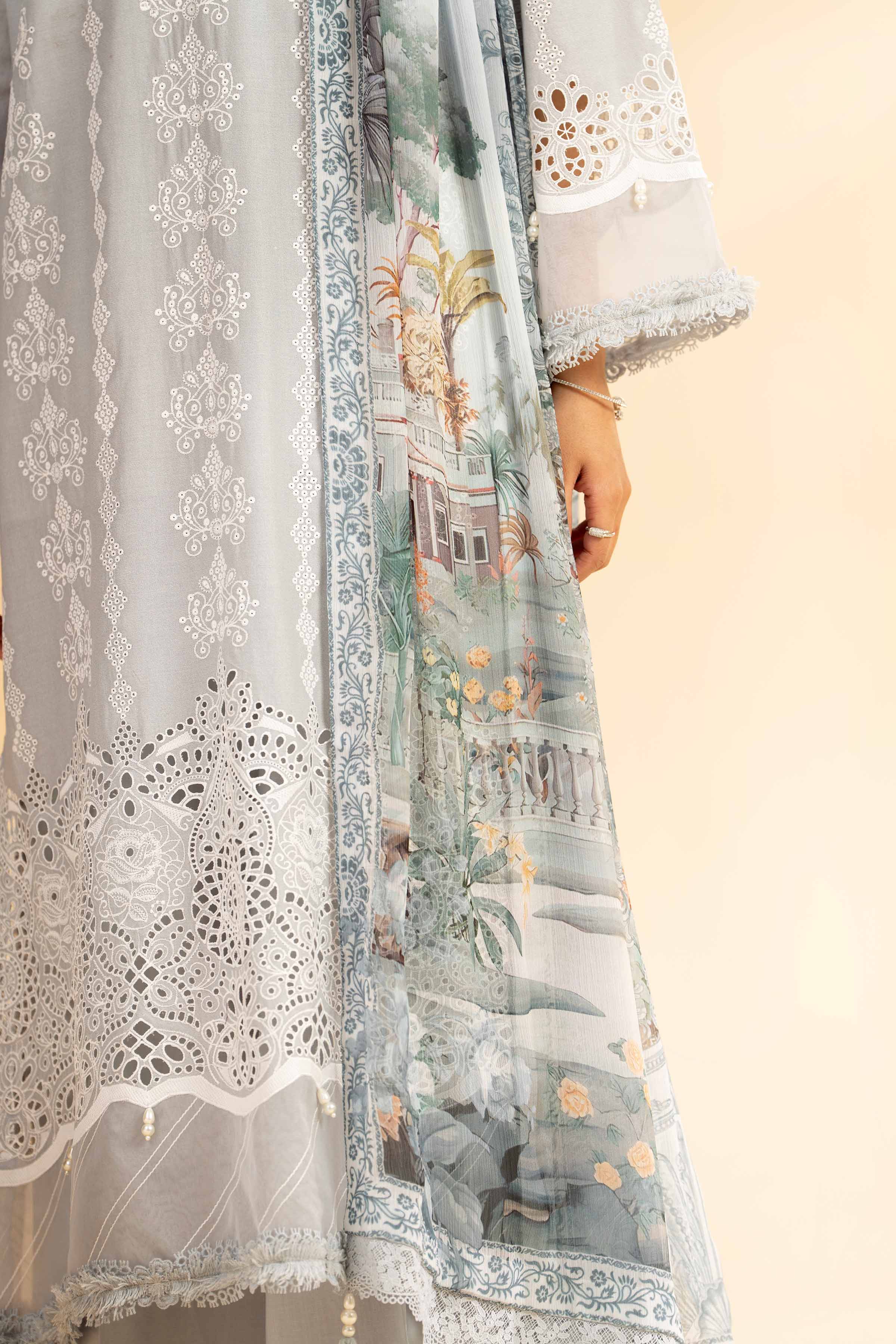 3 Piece - Embroidered Suit - 42501407 for Women - Unstitched Collection | Nishat | Shop Online