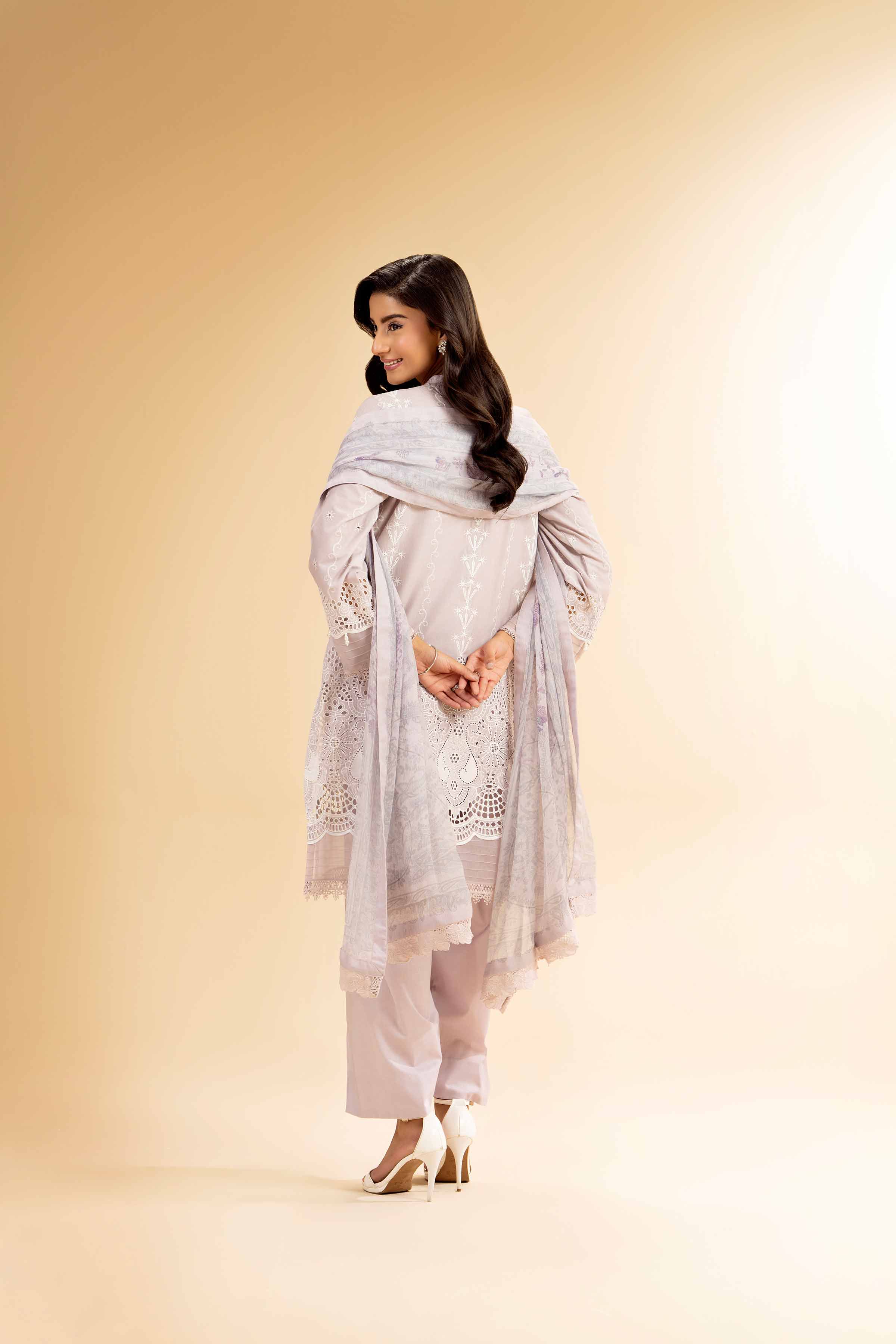 3 Piece - Embroidered Suit - 42501411 for Women - Unstitched Collection | Nishat | Shop Online