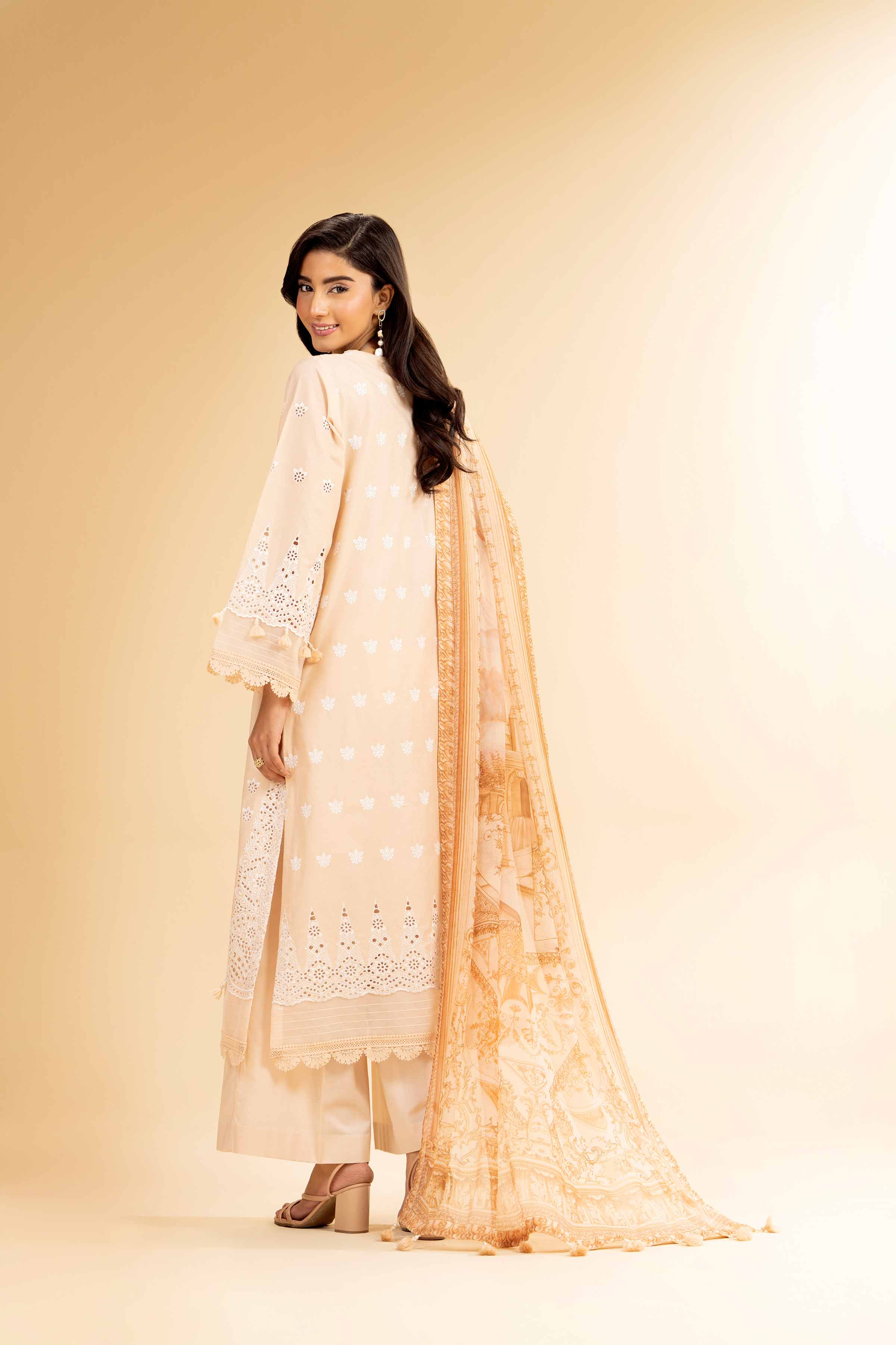 3 Piece - Embroidered Suit - 42501414 for Women - Unstitched Collection | Nishat | Shop Online
