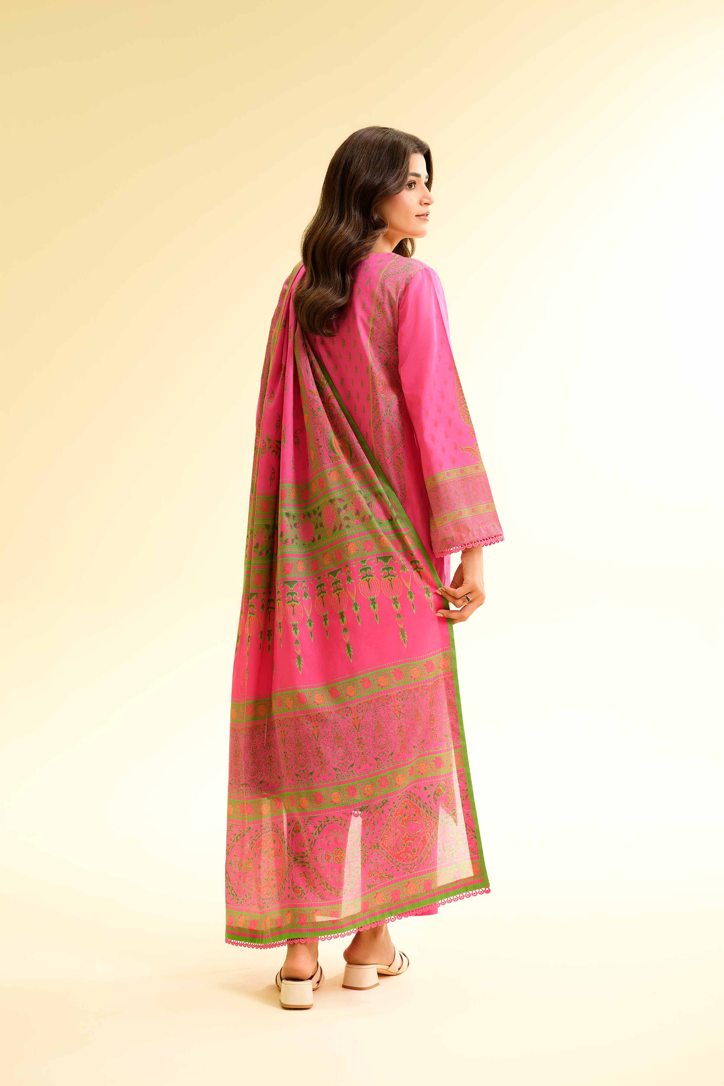 3 Piece - Digital Printed Embroidered Suit - 42501431 for Women - Unstitched Collection | Nishat | Shop Online