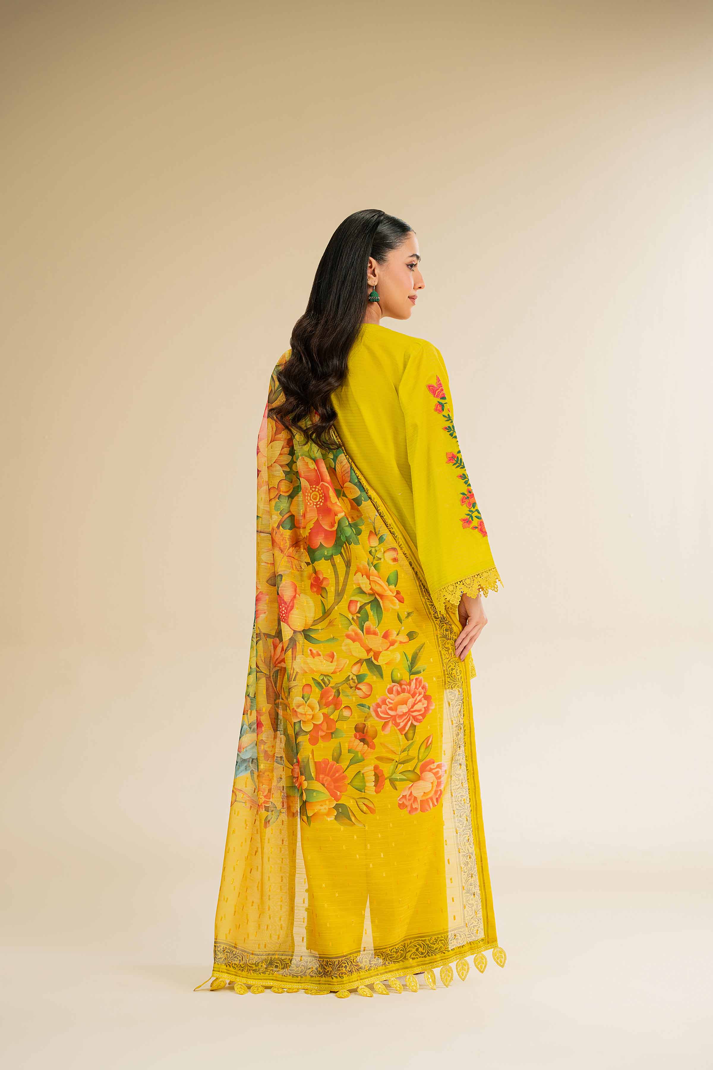 3 Piece - Embroidered Suit - 42501445 for Women - Unstitched Collection | Nishat | Shop Online