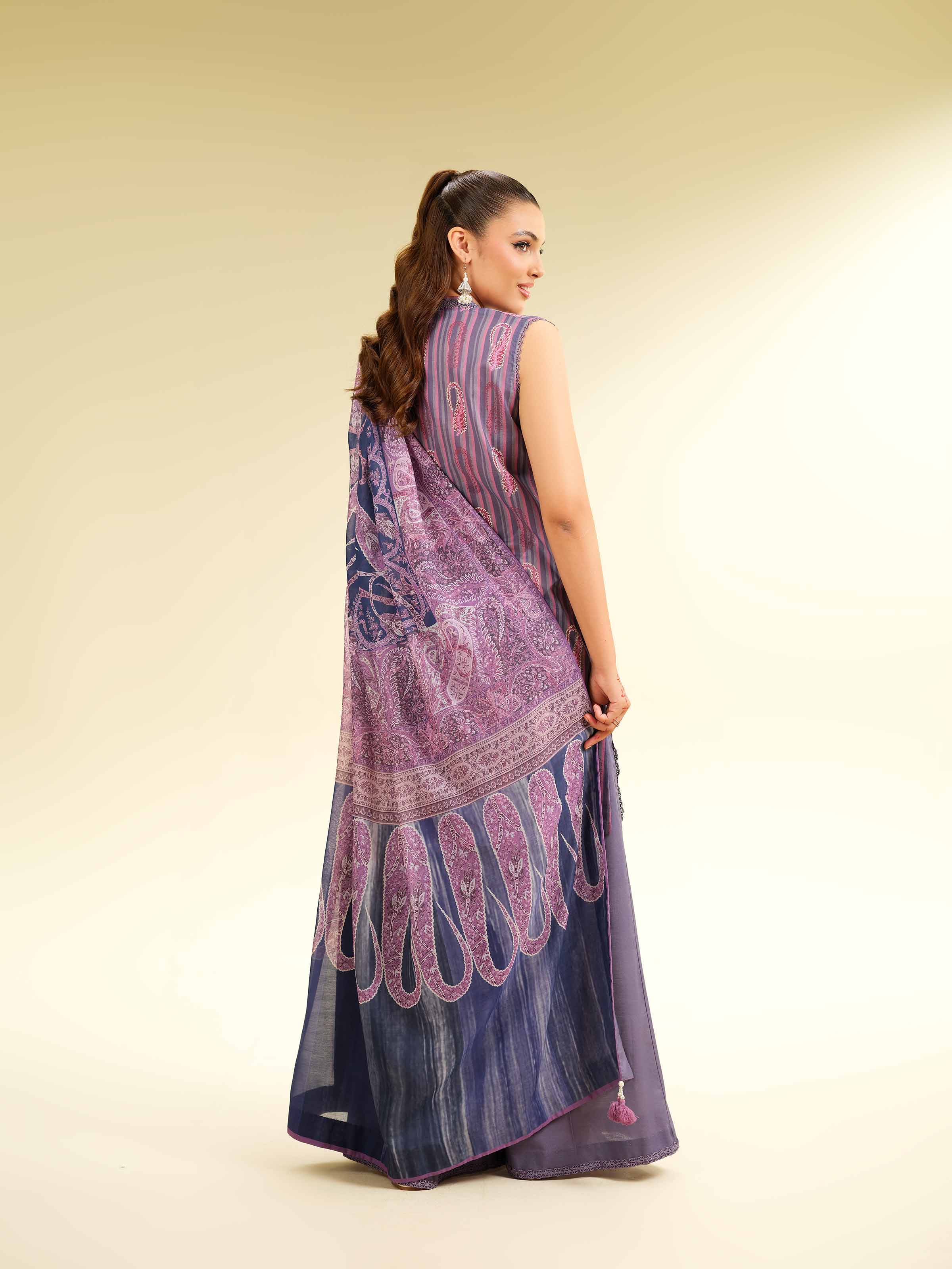 3 Piece - Printed Suit - 42501469 for Women - Unstitched Collection | Nishat | Shop Online