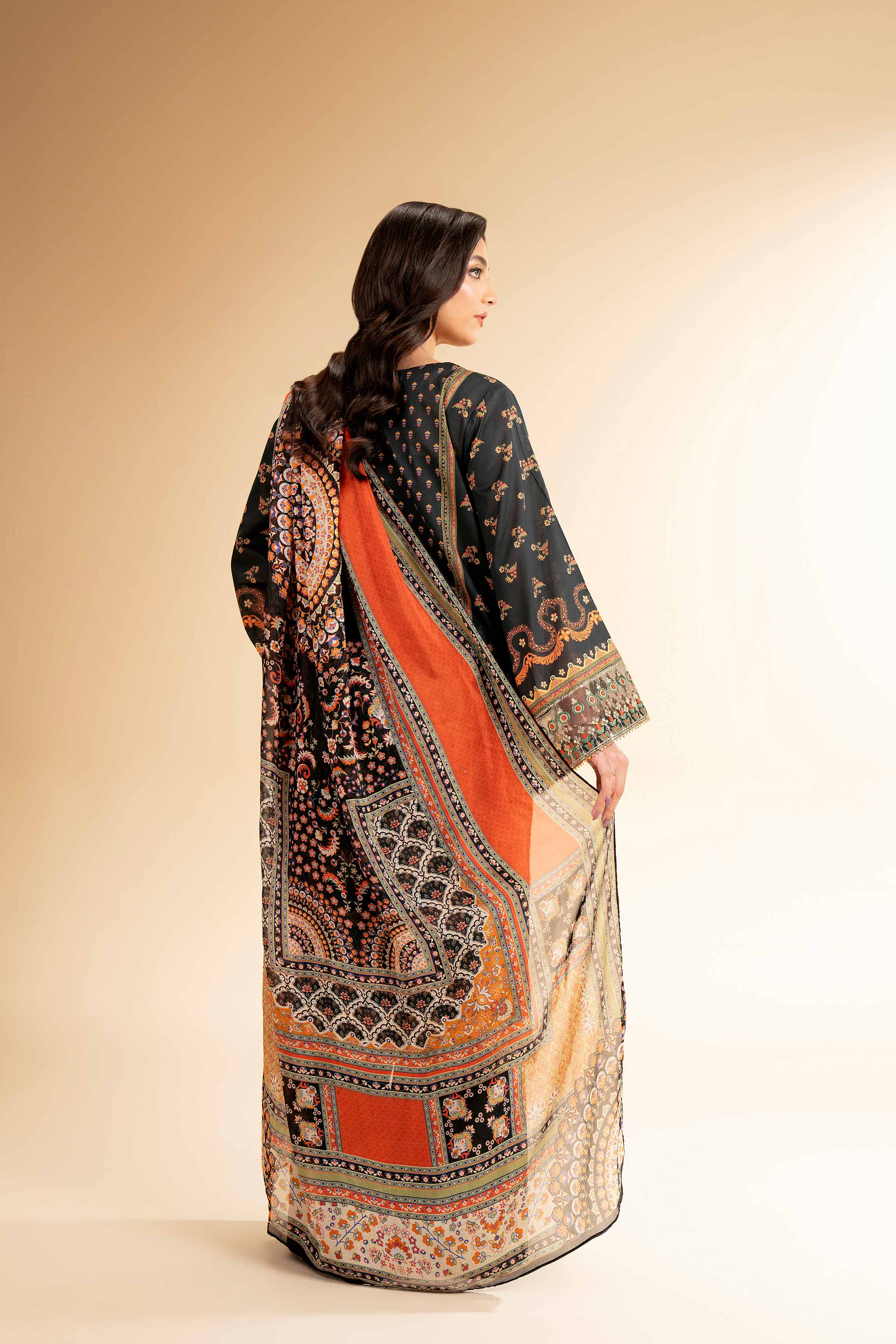 3 Piece - Digital Printed Embroidered Suit - 42501479 for Women - Unstitched Collection | Nishat | Shop Online