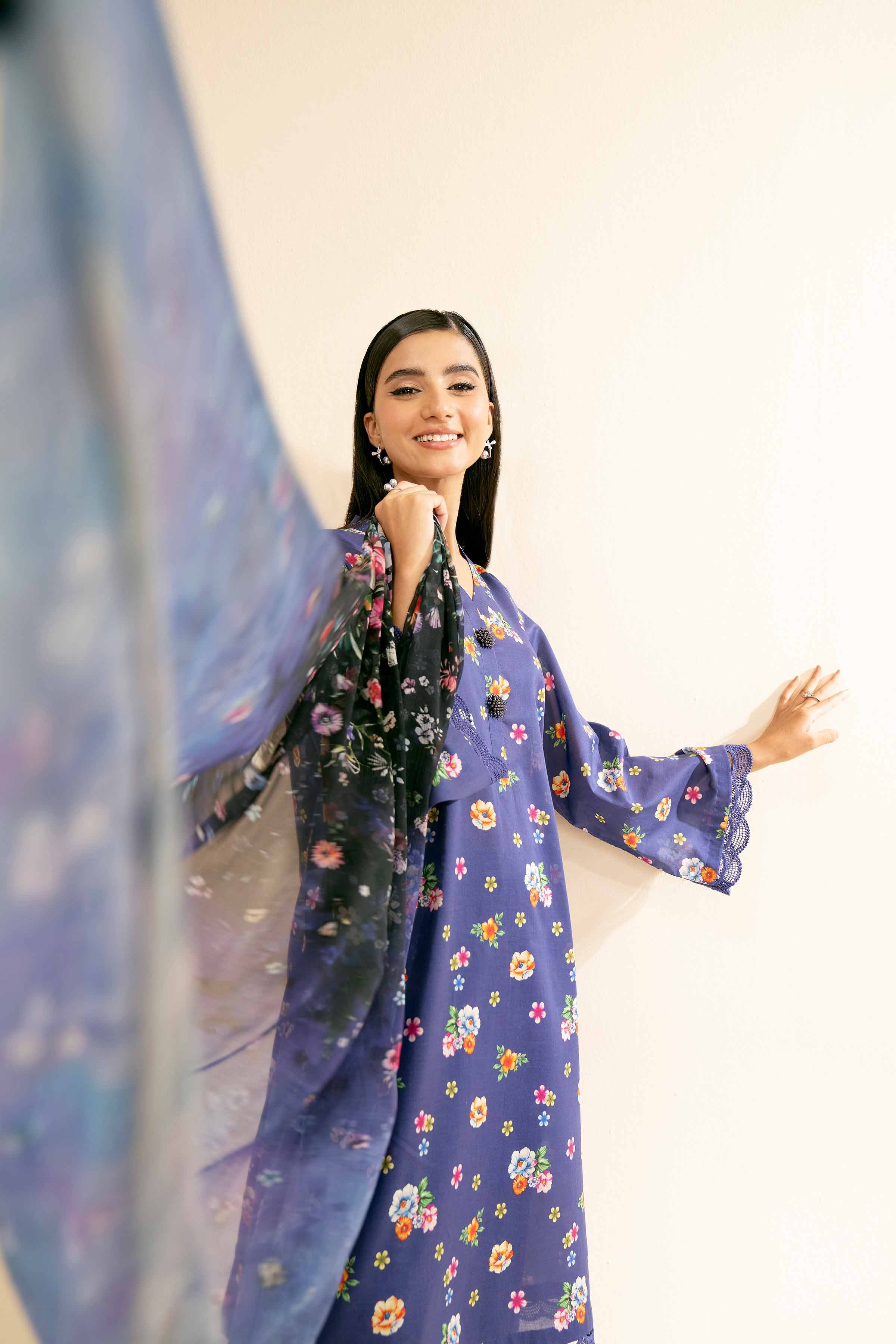 3 Piece - Printed Suit - 42501486 for Women - Unstitched Collection | Nishat | Shop Online