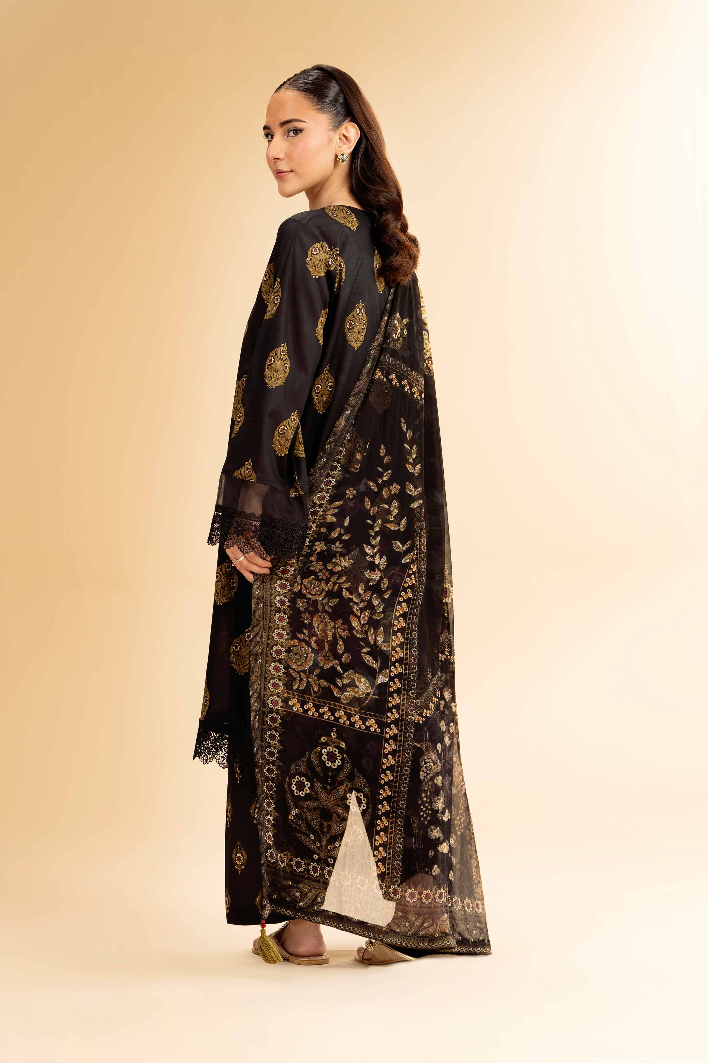 3 Piece - Printed Suit - 42501491 for Women - Unstitched Collection | Nishat | Shop Online