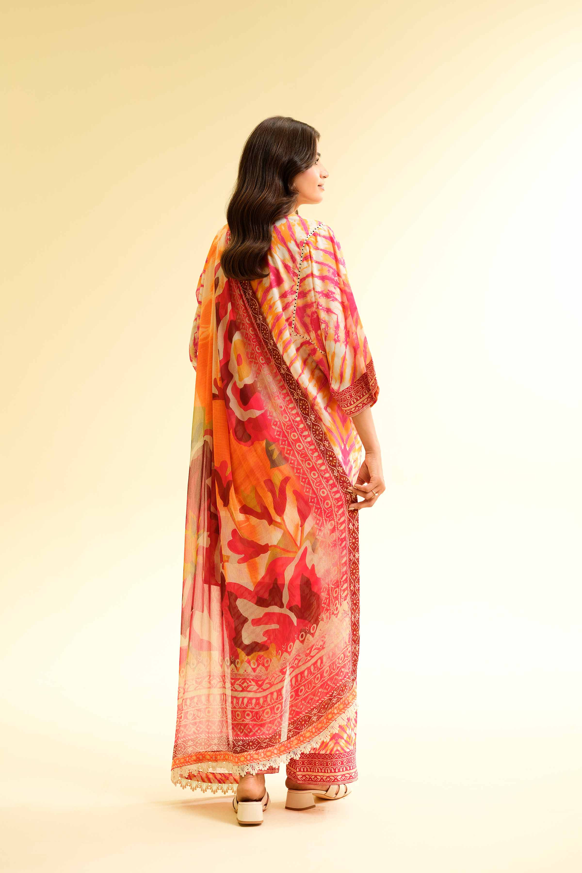 3 Piece - Printed Suit - 42501494 for Women - Unstitched Collection | Nishat | Shop Online