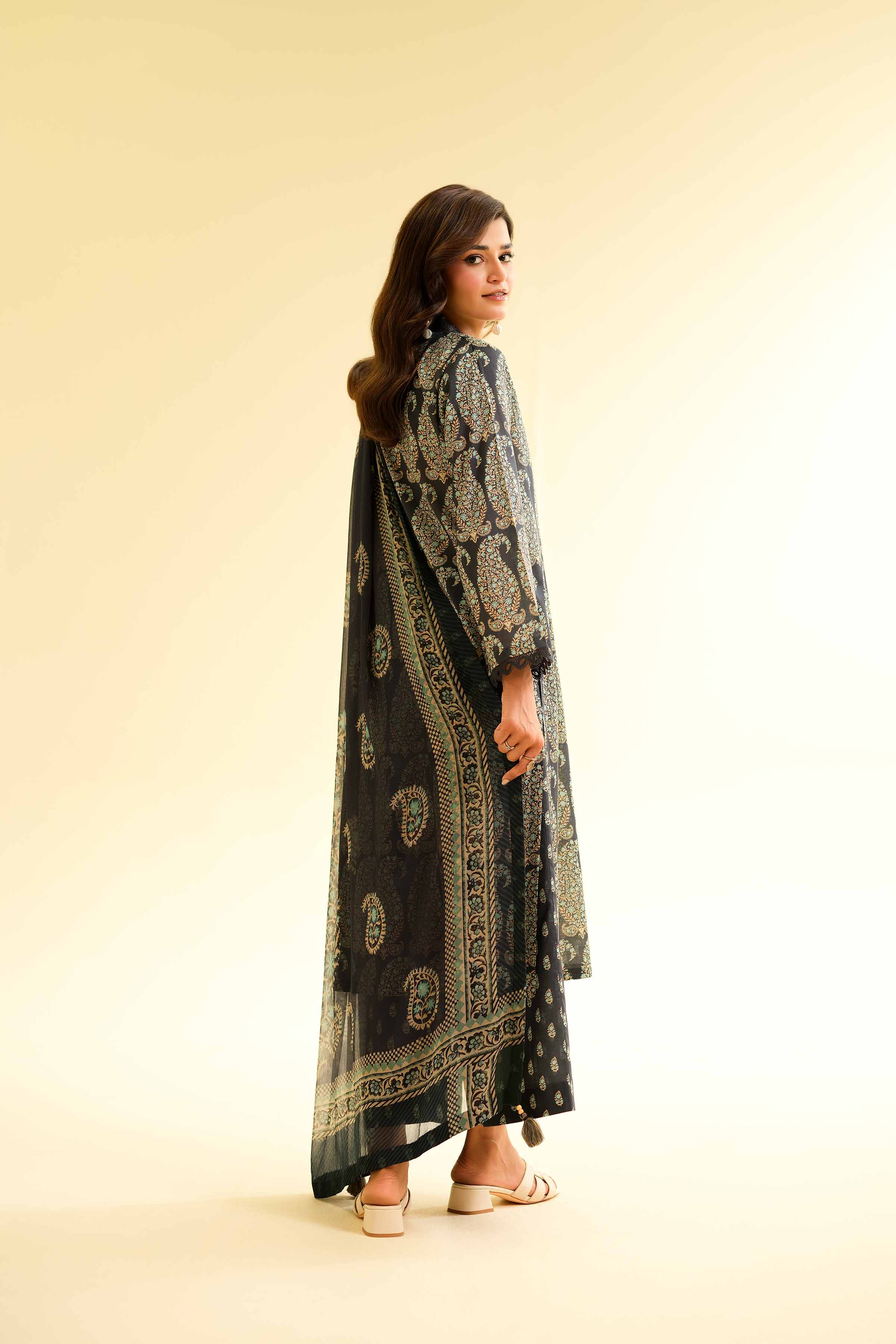 3 Piece - Printed Suit - 42501495 for Women - Unstitched Collection | Nishat | Shop Online