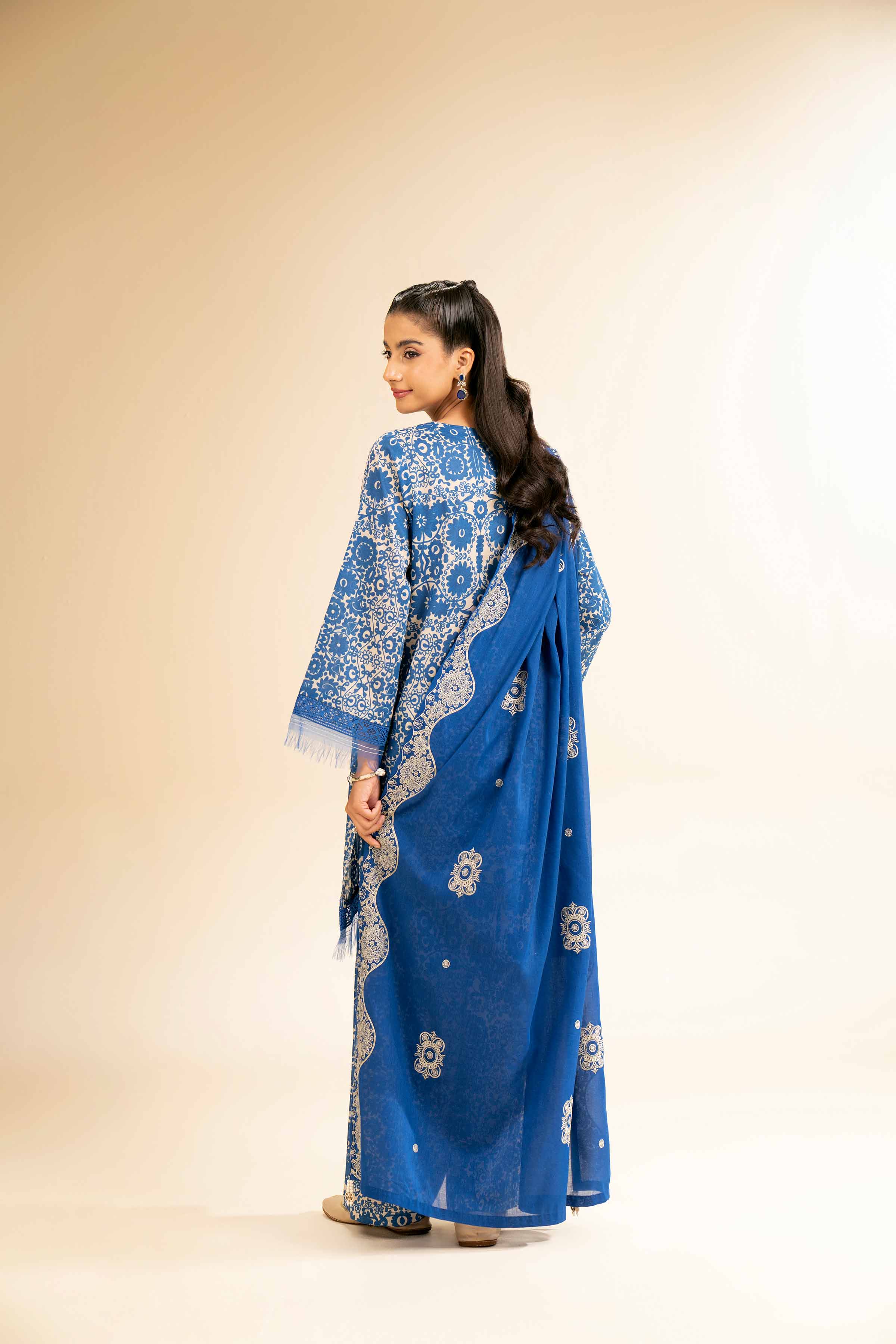 3 Piece - Printed Embroidered Suit - 42501501 for Women - Unstitched Collection | Nishat | Shop Online