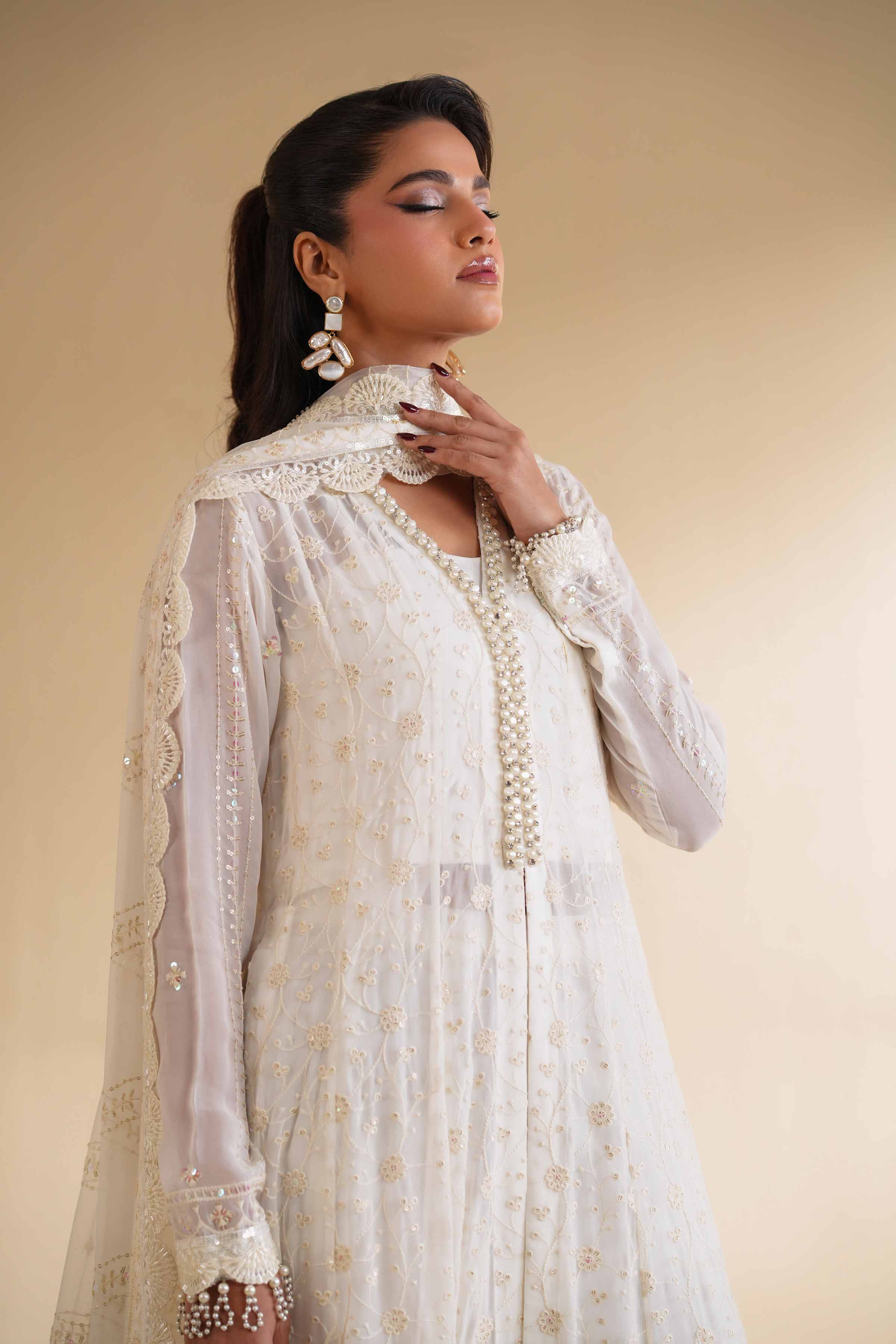 3 Piece - Dyed Embroidered Suit - 42501507 for Women - Unstitched Collection | Nishat | Shop Online