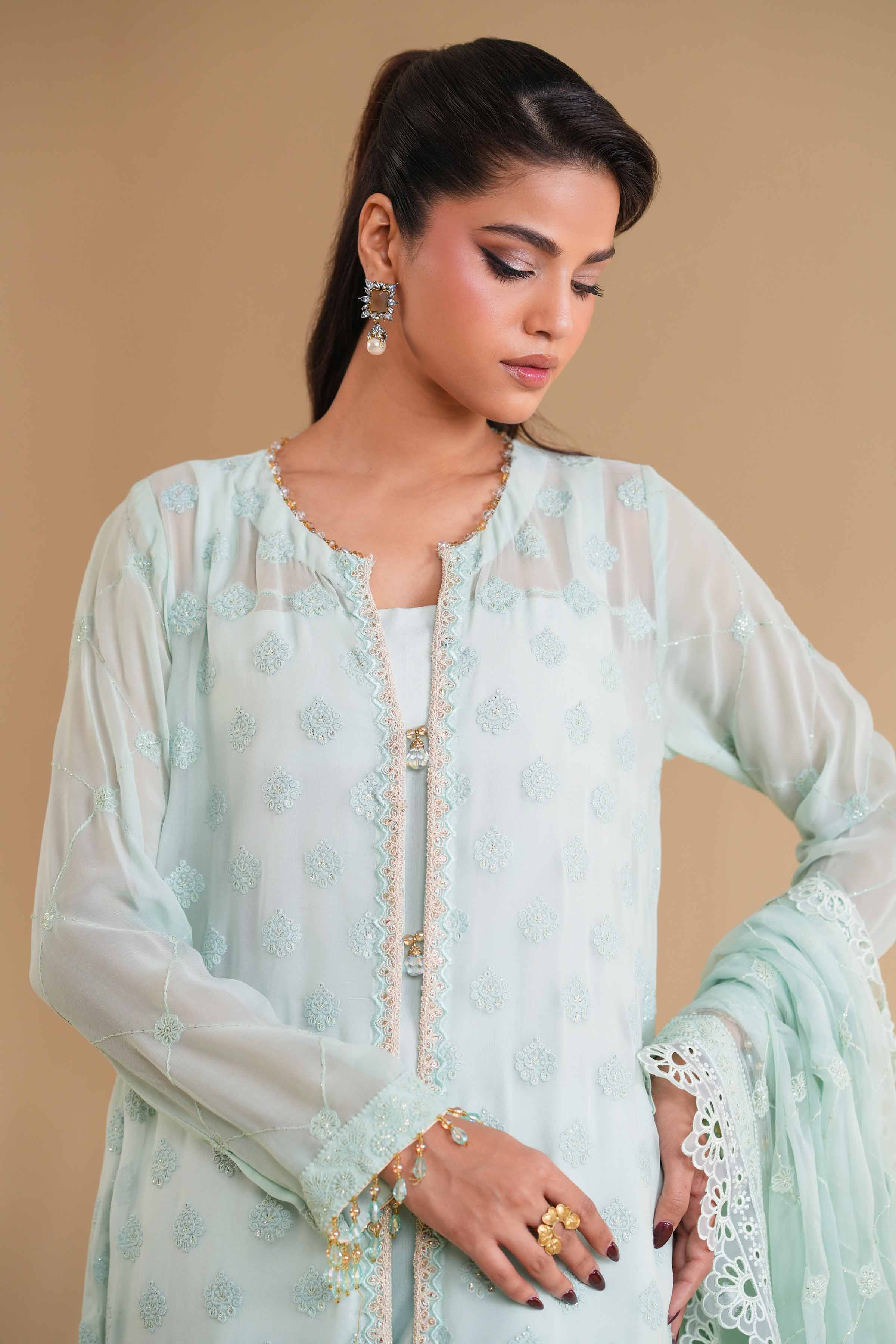 3 Piece - Dyed Embroidered Suit - 42501508 for Women - Unstitched Collection | Nishat | Shop Online