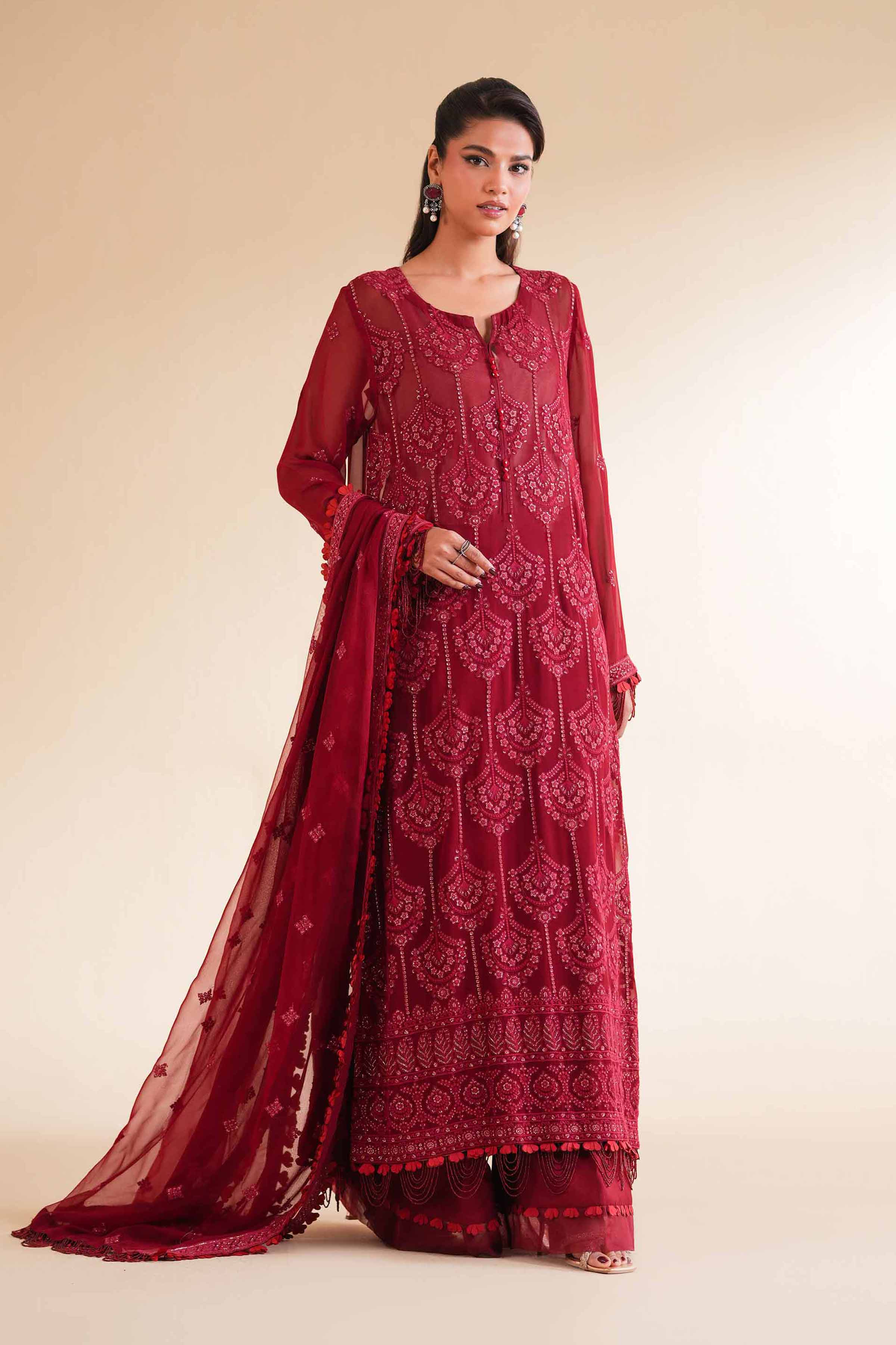 3 Piece - Dyed Embroidered Suit - 42501509 for Women - Unstitched Collection | Nishat | Shop Online