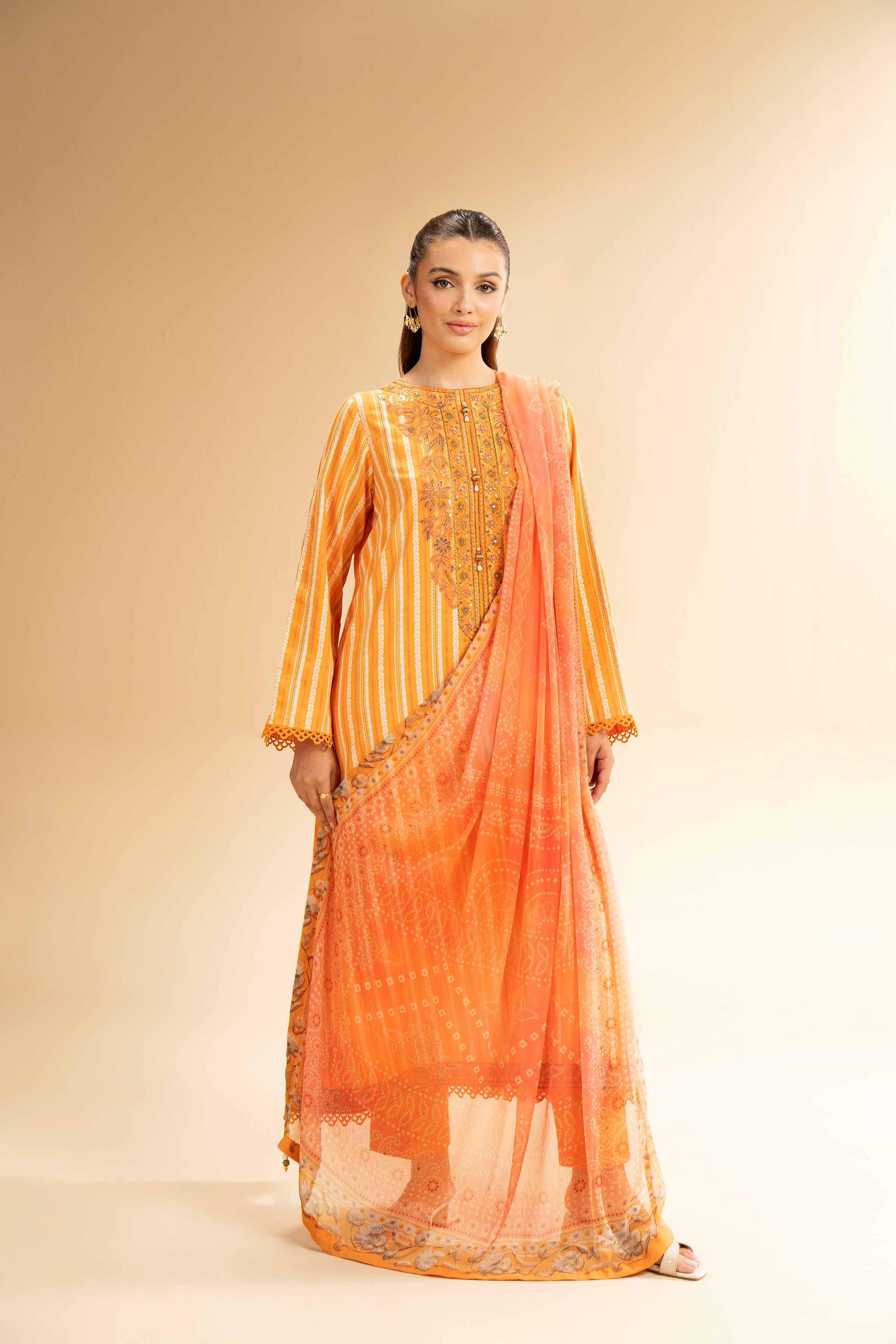 2 Piece - Digital Printed Suit - 42501515 for Women - Unstitched Collection | Nishat | Shop Online