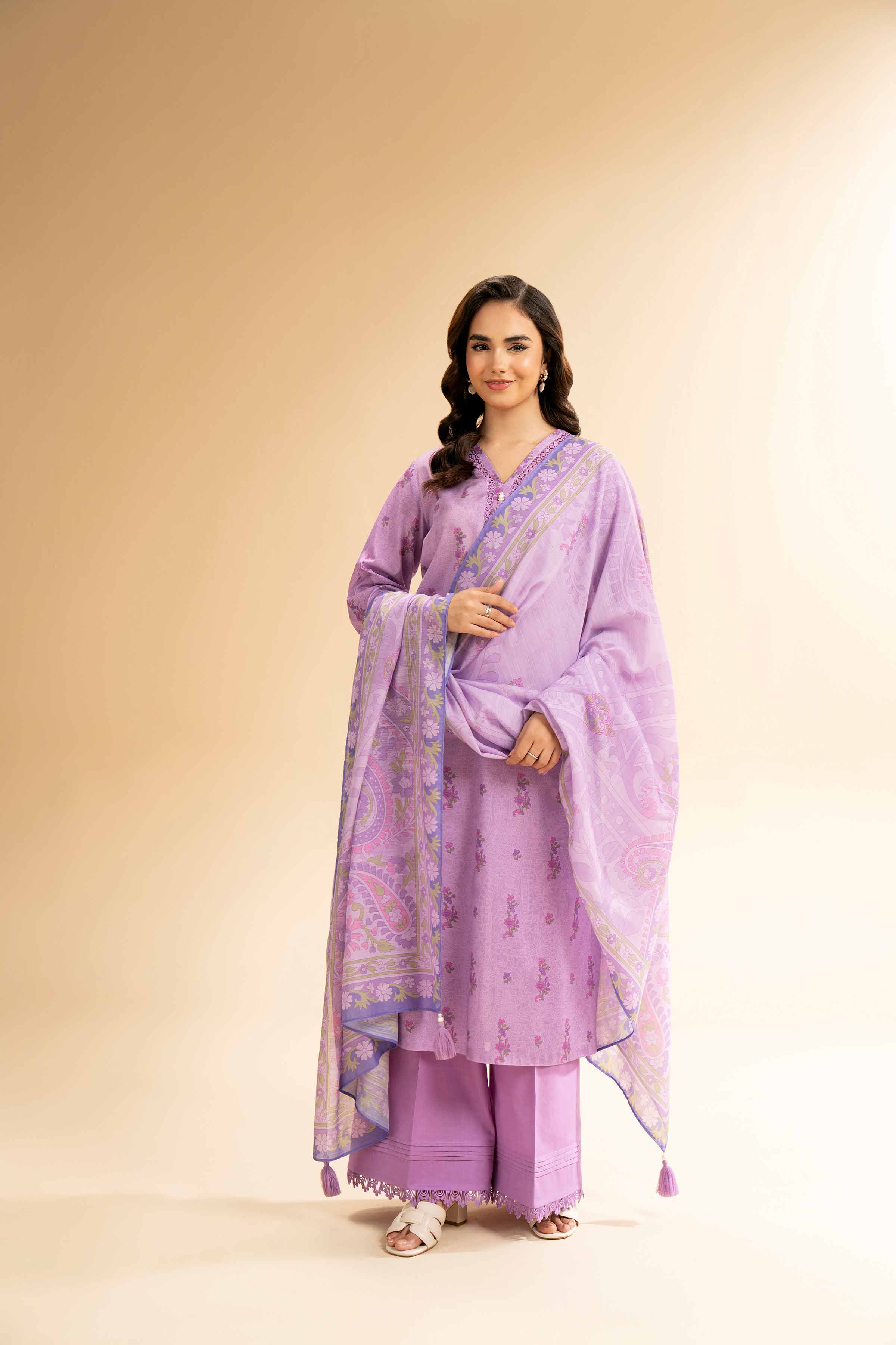 2 Piece - Digital Printed Suit - 42501519 for Women - Unstitched Collection | Nishat | Shop Online