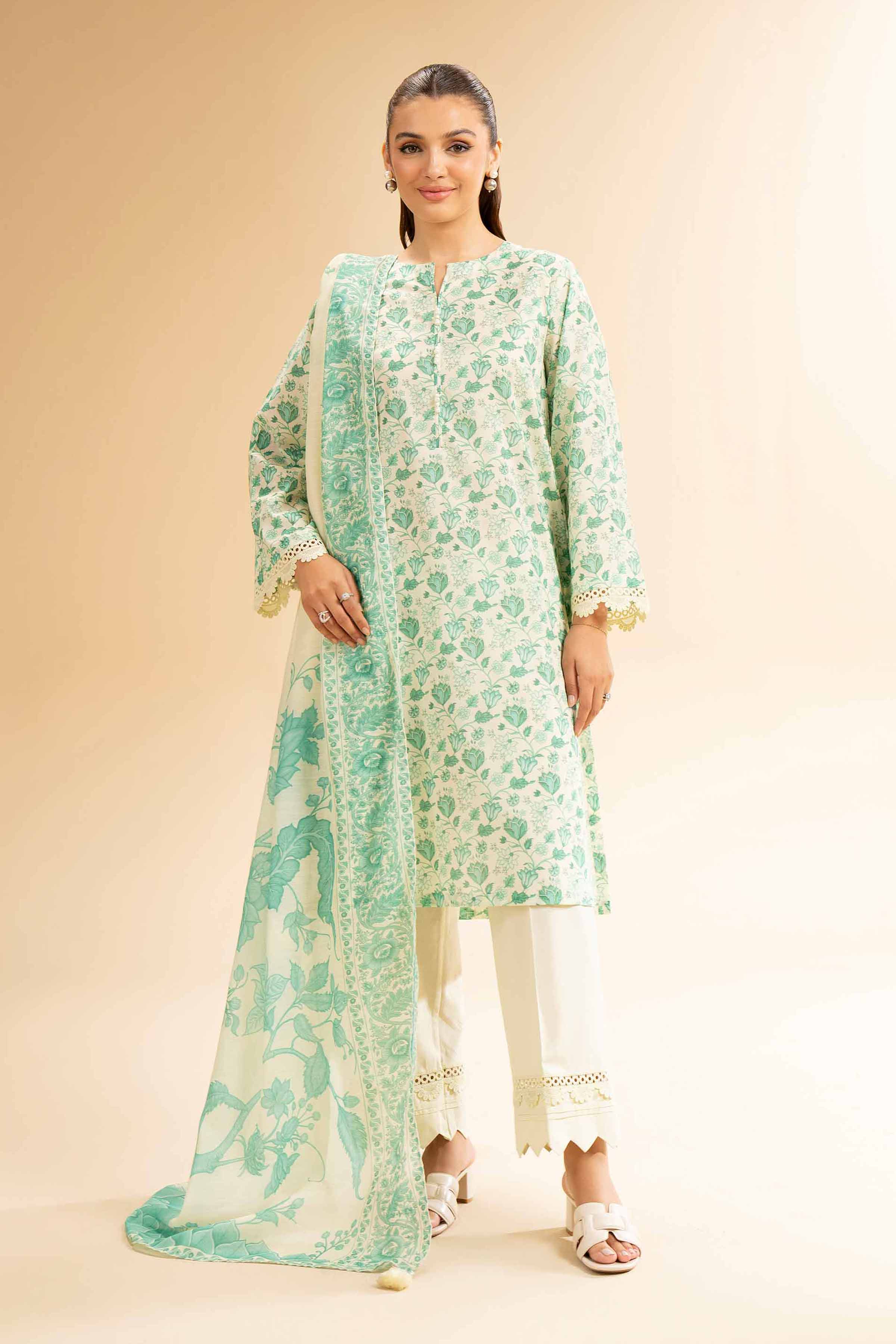 2 Piece - Digital Printed Suit - 42501520 for Women - Unstitched Collection | Nishat | Shop Online