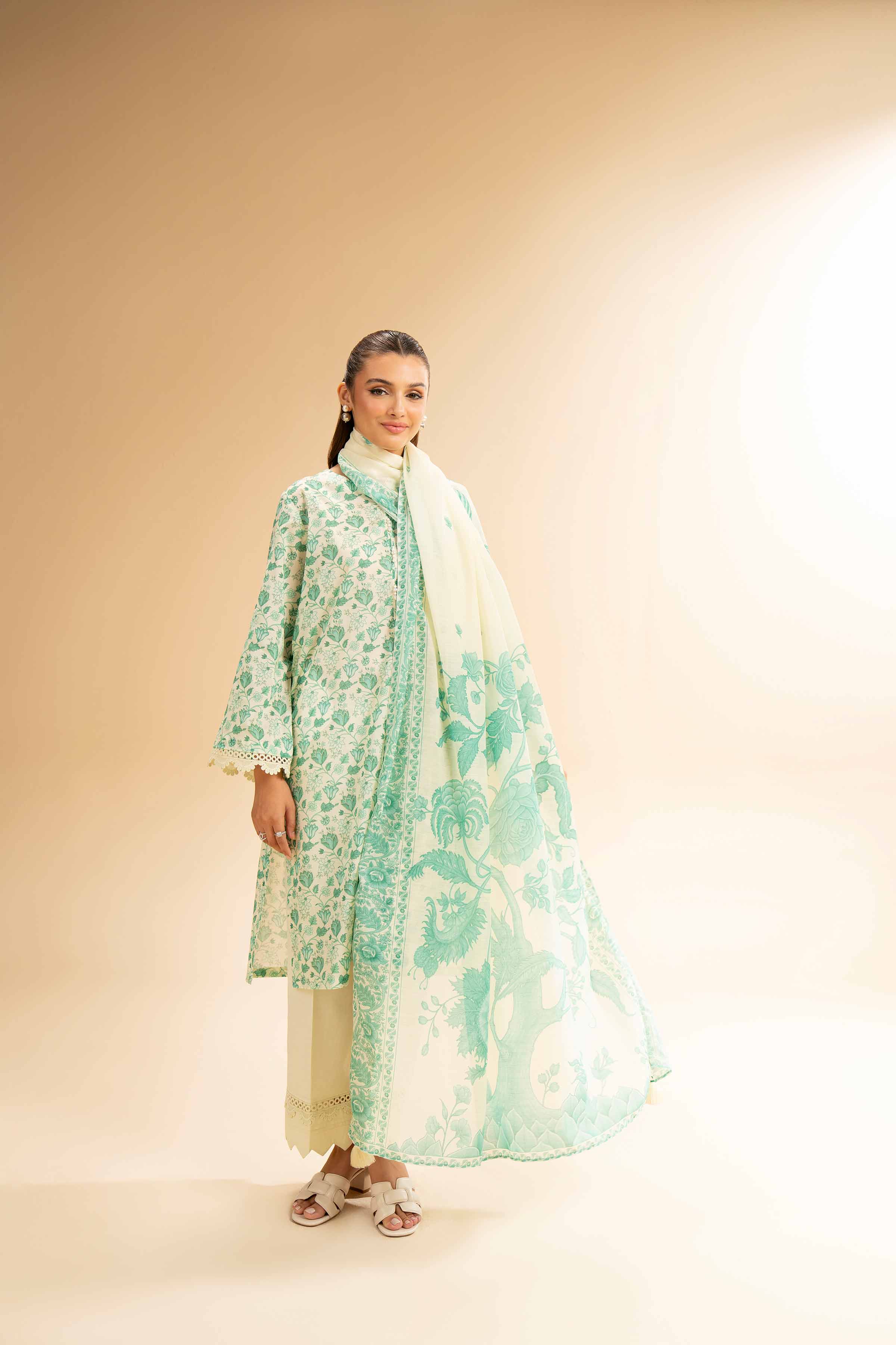 2 Piece - Digital Printed Suit - 42501520 for Women - Unstitched Collection | Nishat | Shop Online