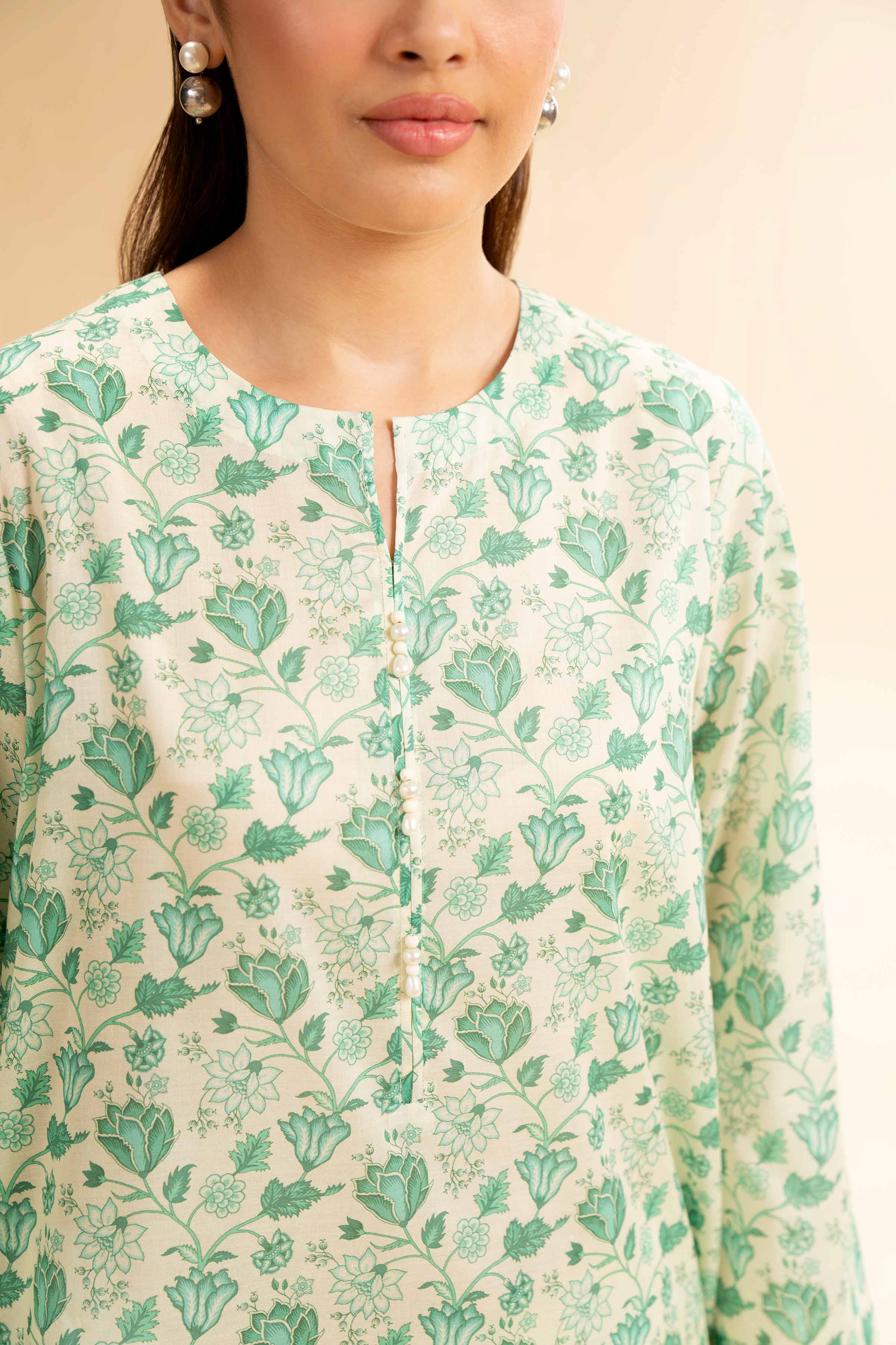 2 Piece - Digital Printed Suit - 42501520 for Women - Unstitched Collection | Nishat | Shop Online