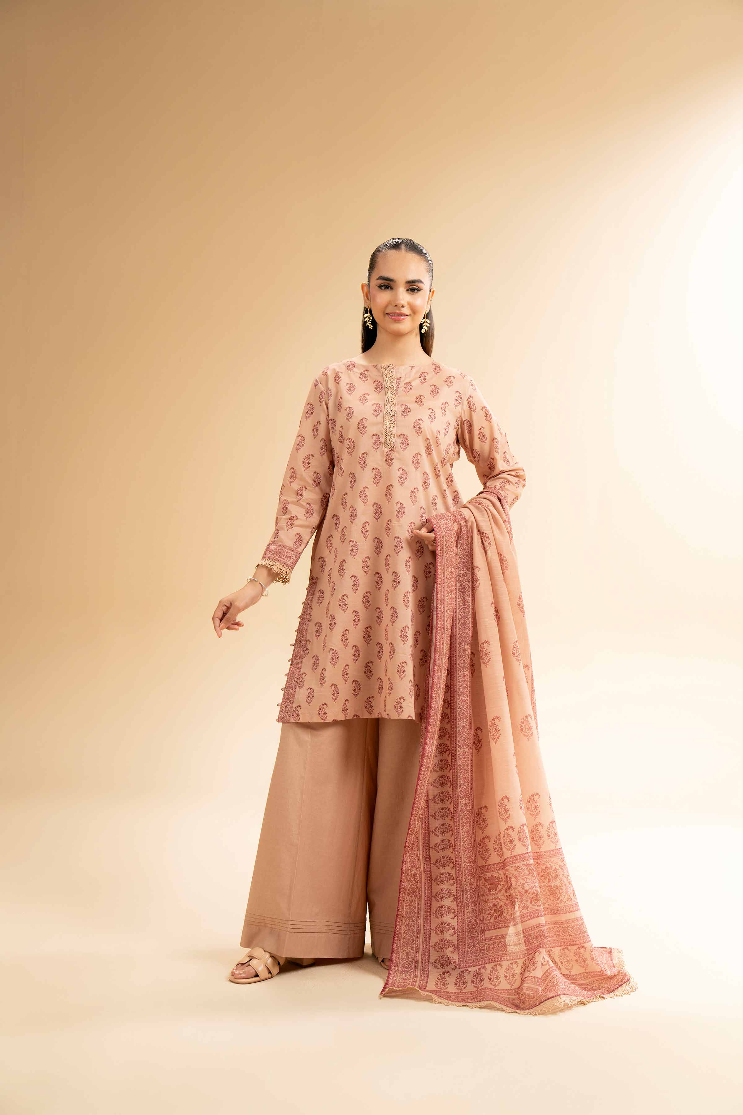 2 Piece - Digital Printed Suit - 42501522 for Women - Unstitched Collection | Nishat | Shop Online