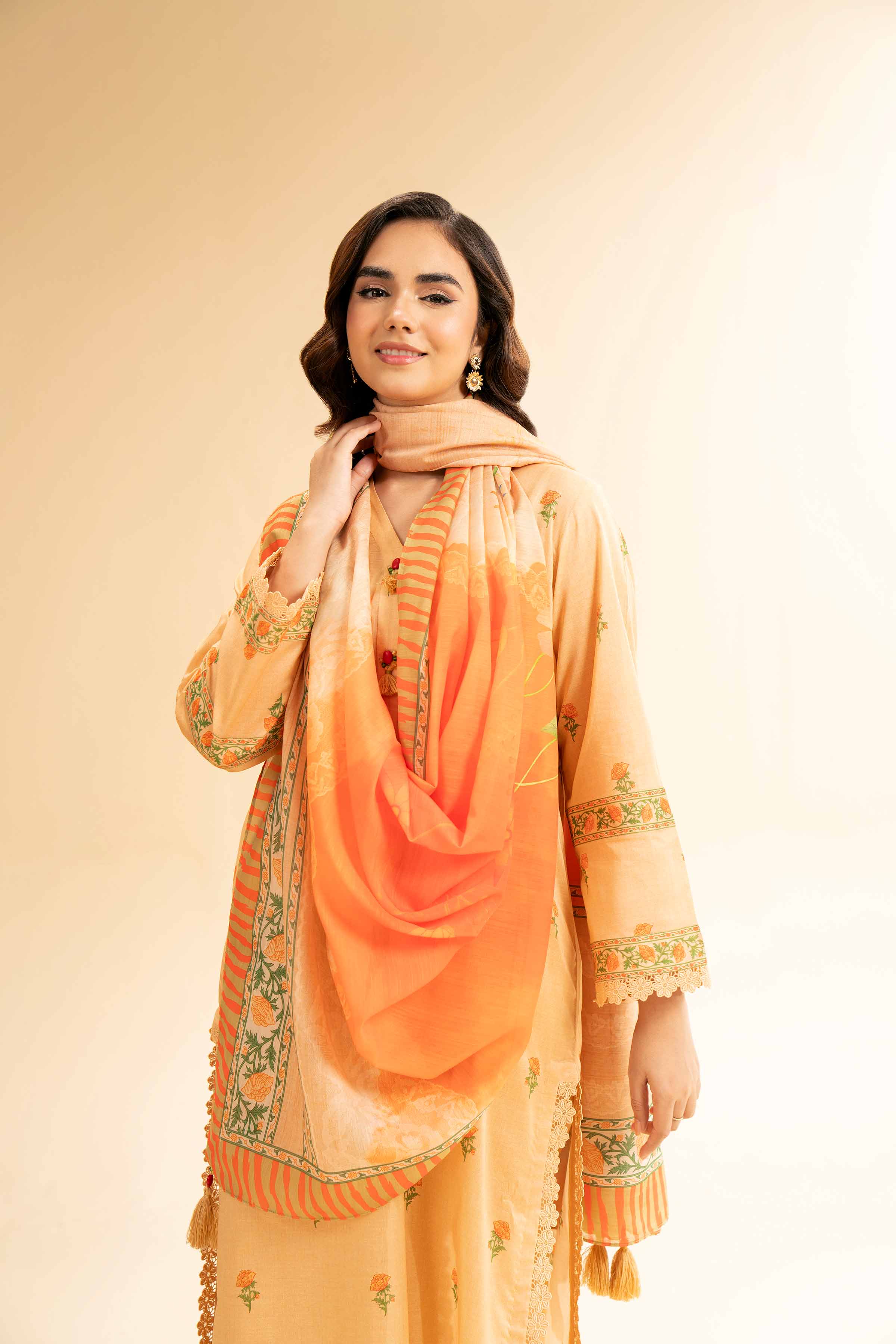 2 Piece - Digital Printed Suit - 42501523 for Women - Unstitched Collection | Nishat | Shop Online