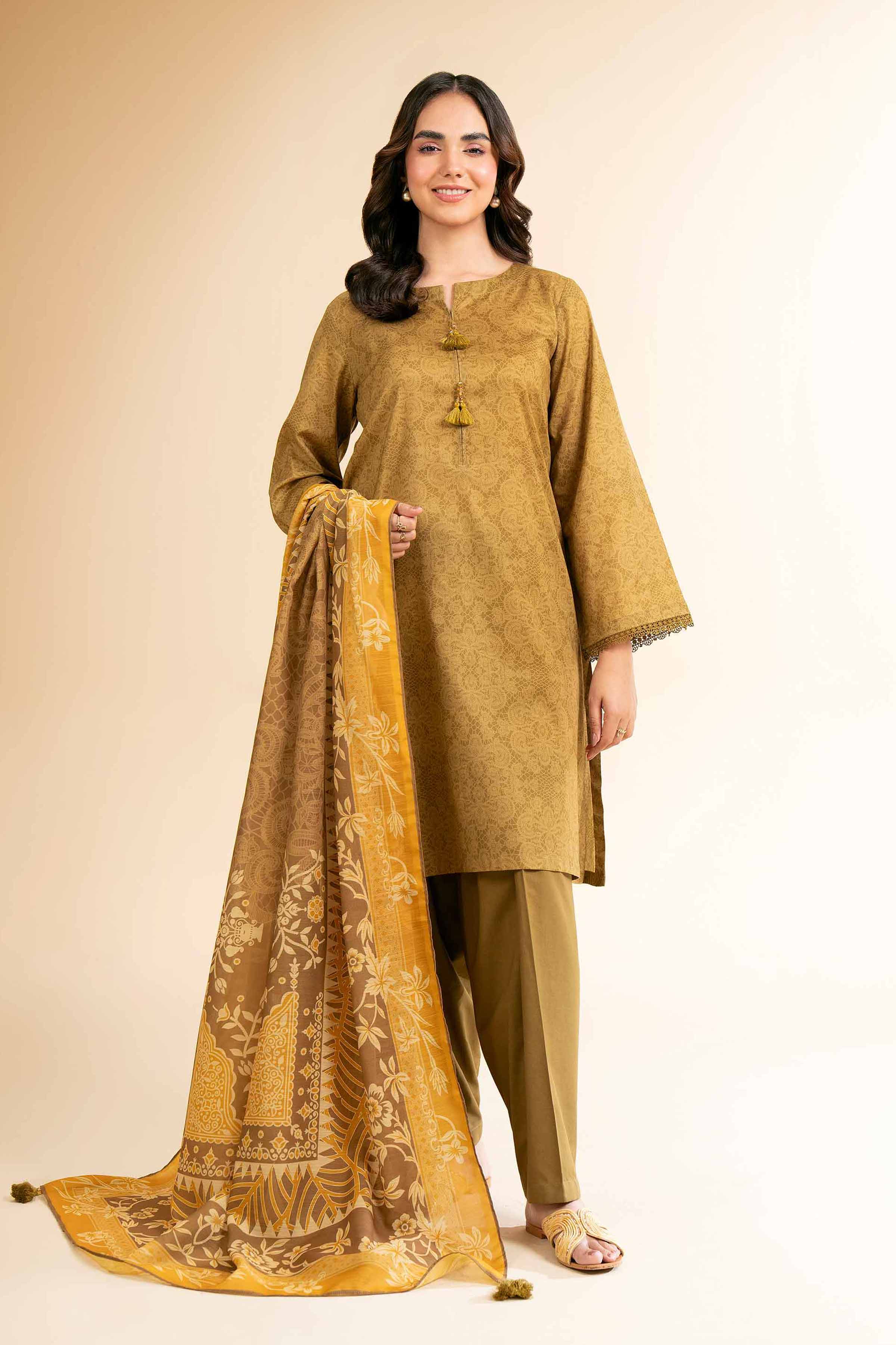 2 Piece - Digital Printed Suit - 42501524 for Women - Unstitched Collection | Nishat | Shop Online