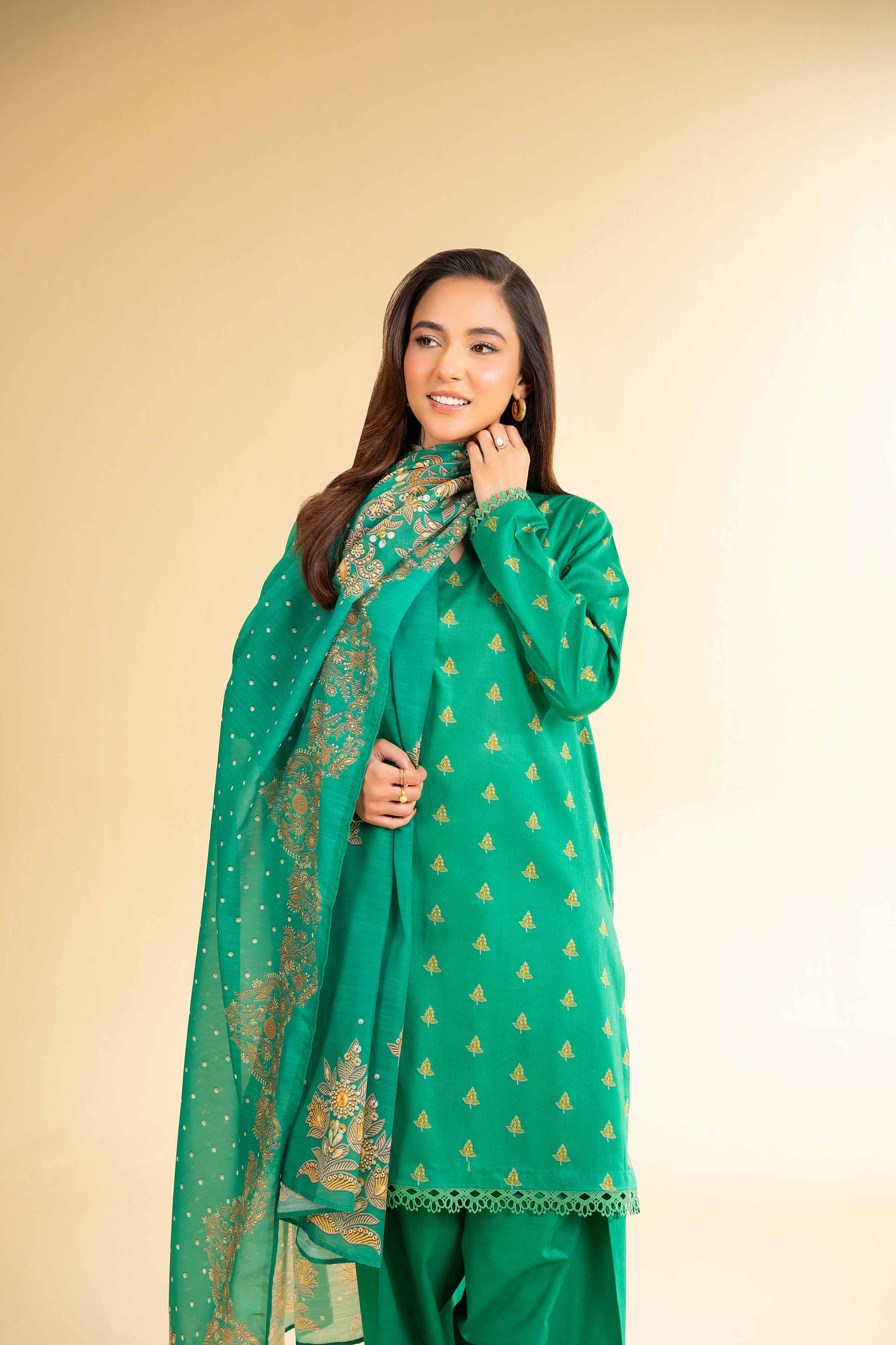 2 Piece - Digital Printed Suit - 42501525 for Women - Unstitched Collection | Nishat | Shop Online
