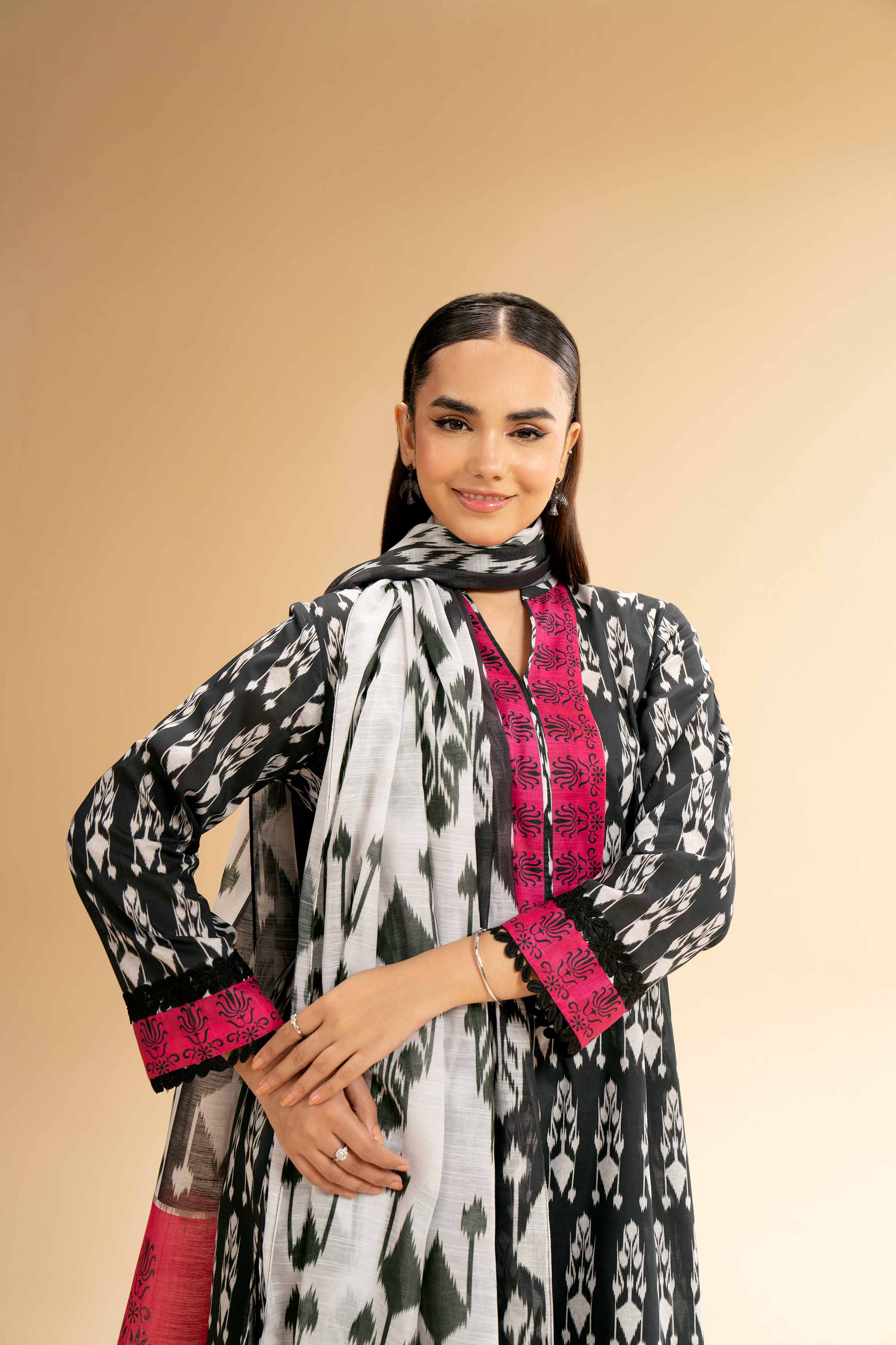 2 Piece - Digital Printed Suit - 42501527 for Women - Unstitched Collection | Nishat | Shop Online