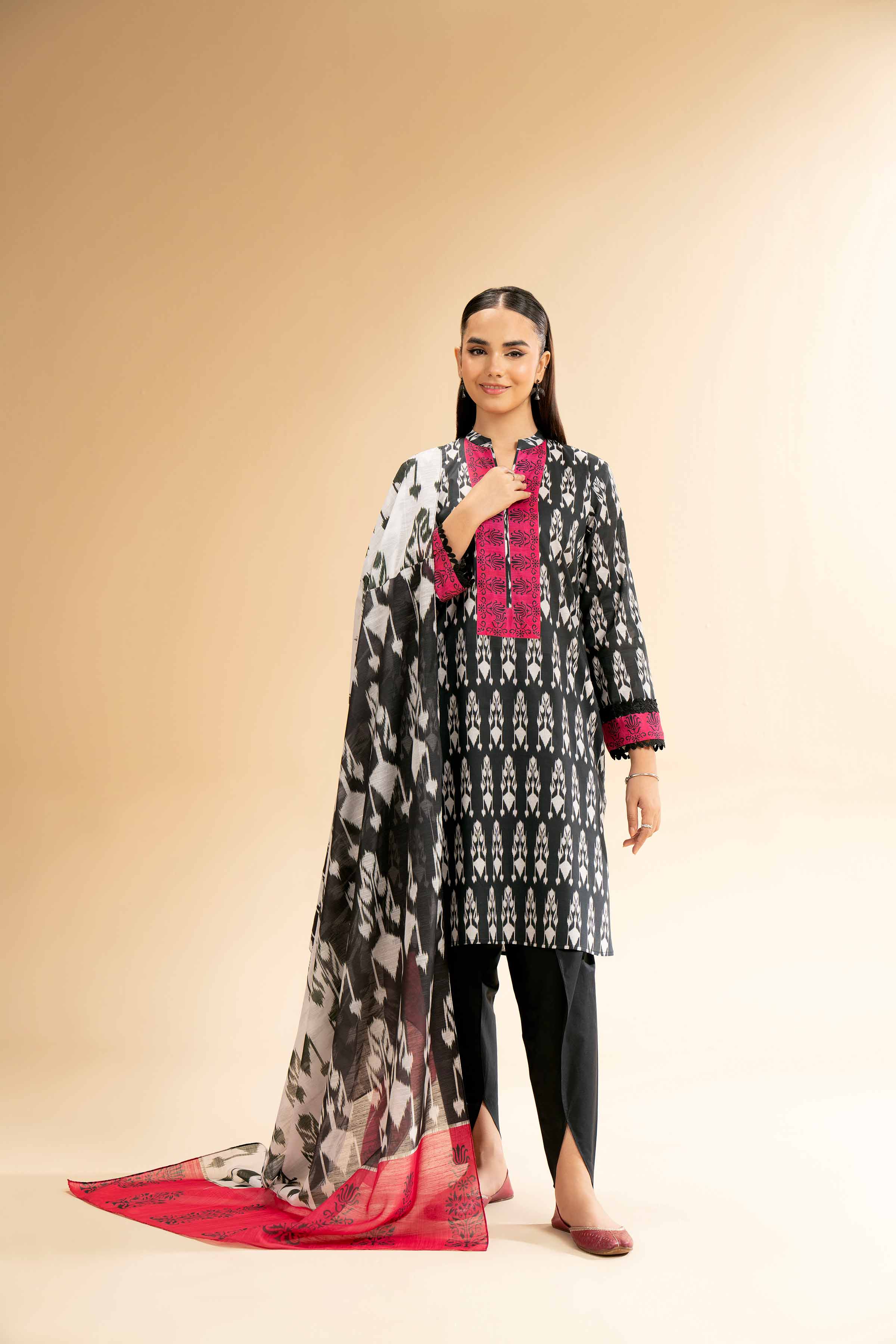 2 Piece - Digital Printed Suit - 42501527 for Women - Unstitched Collection | Nishat | Shop Online