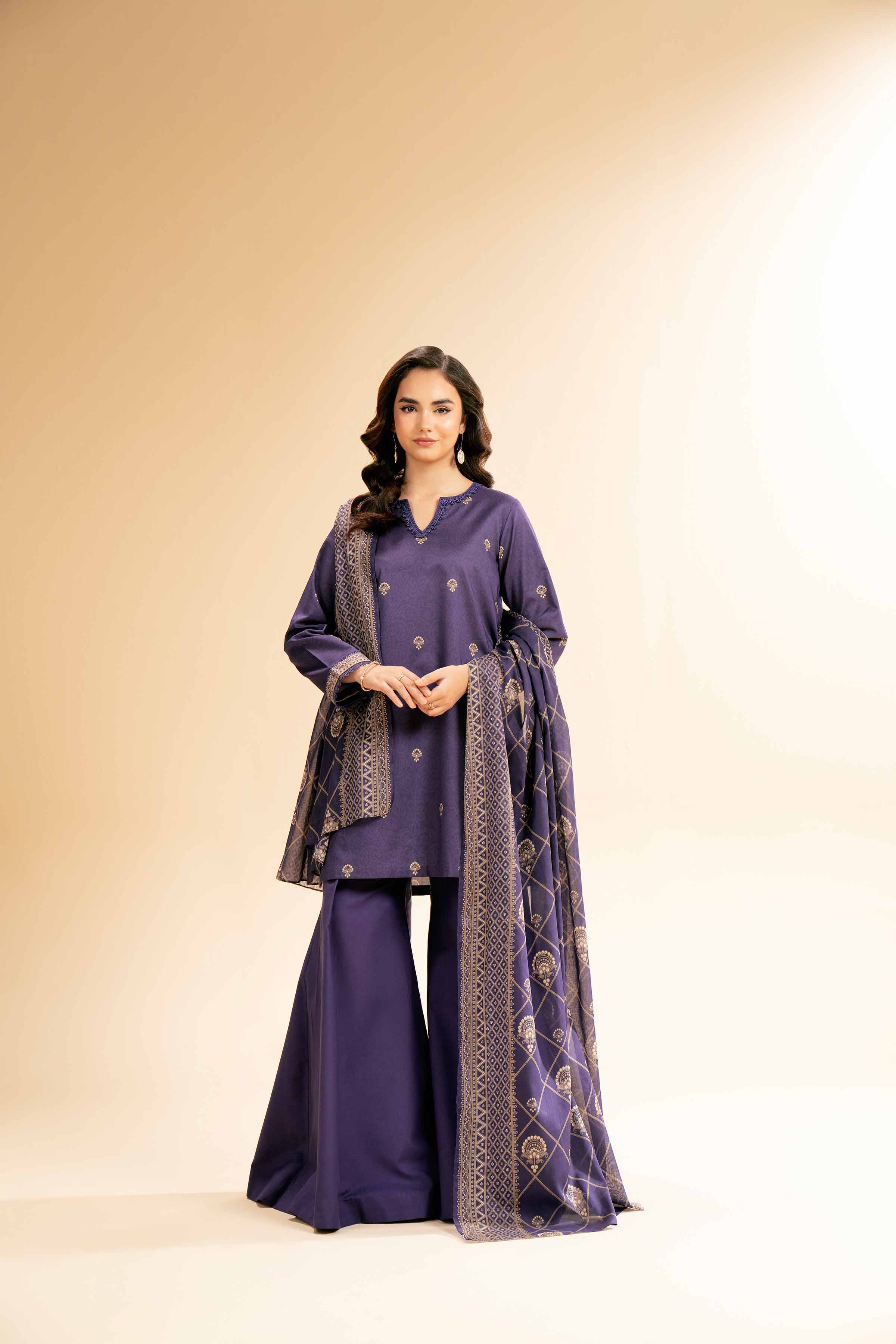 2 Piece - Printed Suit - 42501531 for Women - Unstitched Collection | Nishat | Shop Online