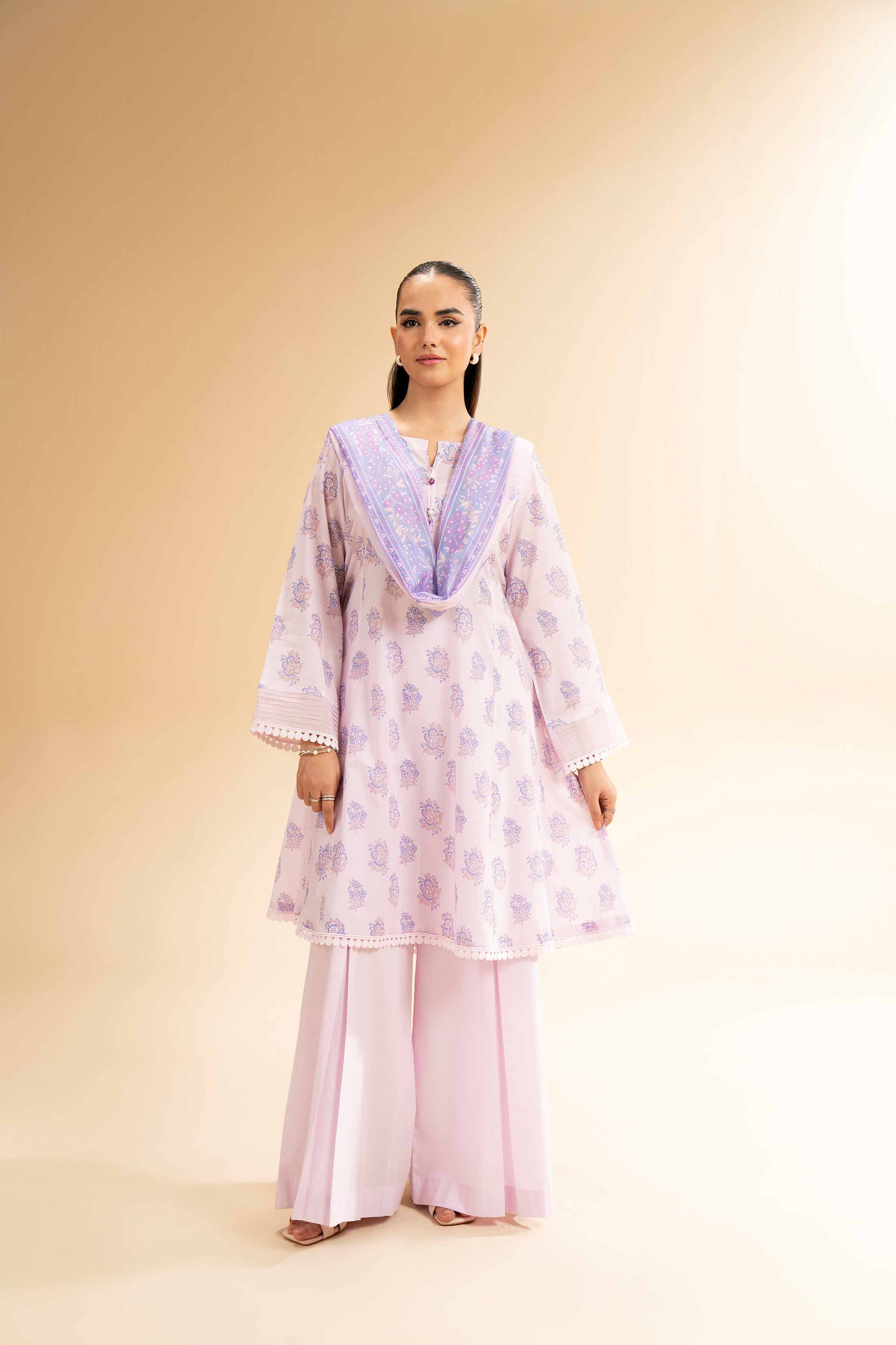 2 Piece - Printed Suit - 42501533 for Women - Unstitched Collection | Nishat | Shop Online