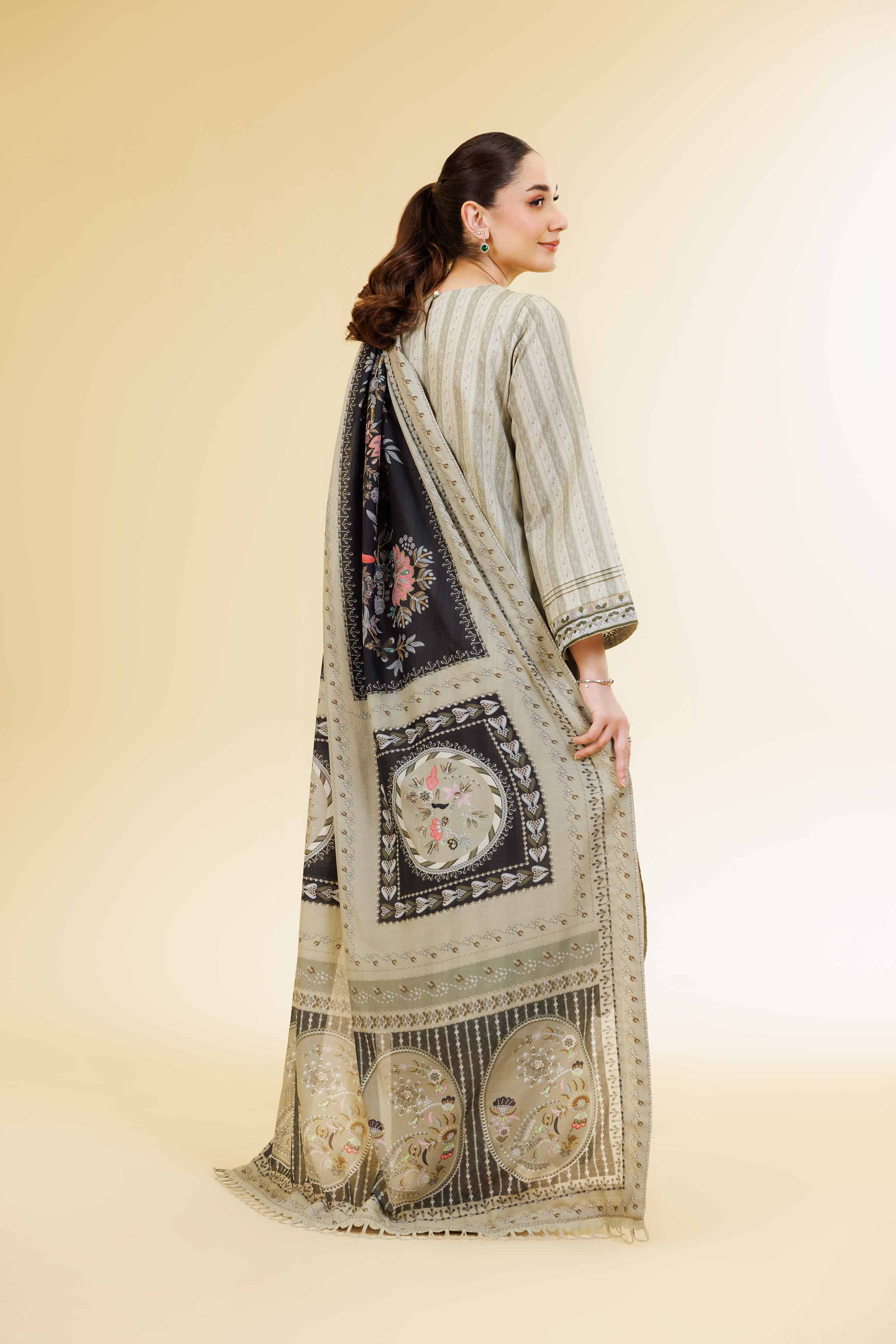 2 Piece - Digital Printed Suit - 42501542 for Women - Unstitched Collection | Nishat | Shop Online