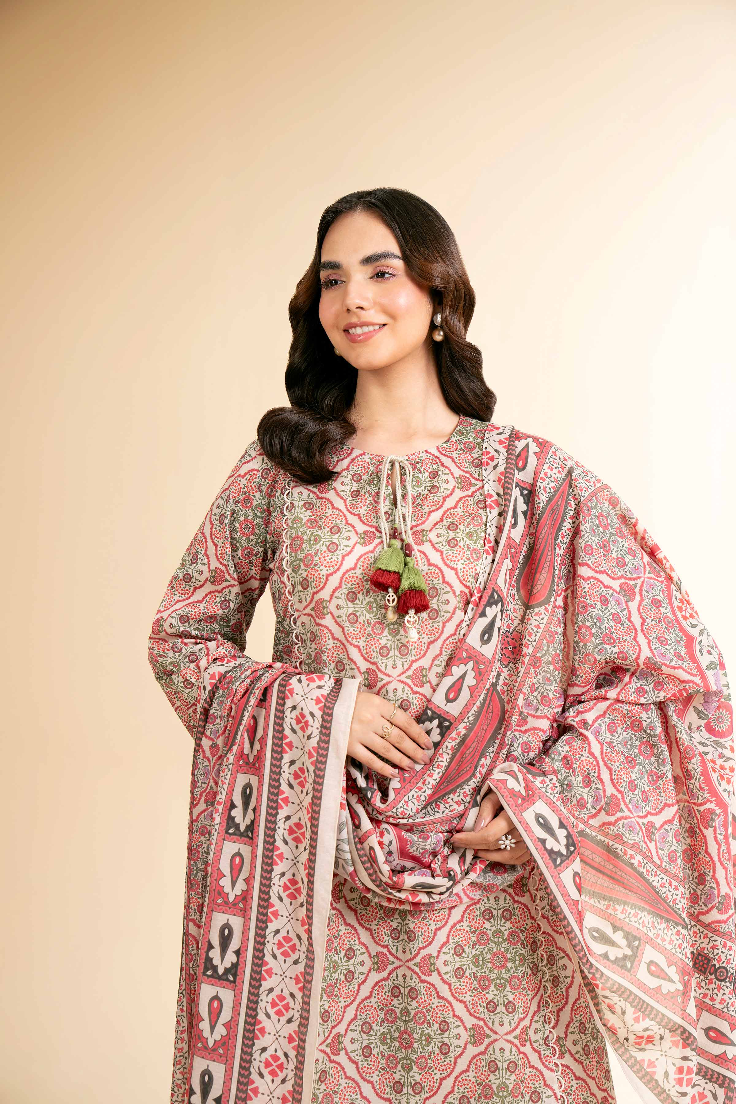 2 Piece - Digital Printed Suit - 42501543 for Women - Unstitched Collection | Nishat | Shop Online