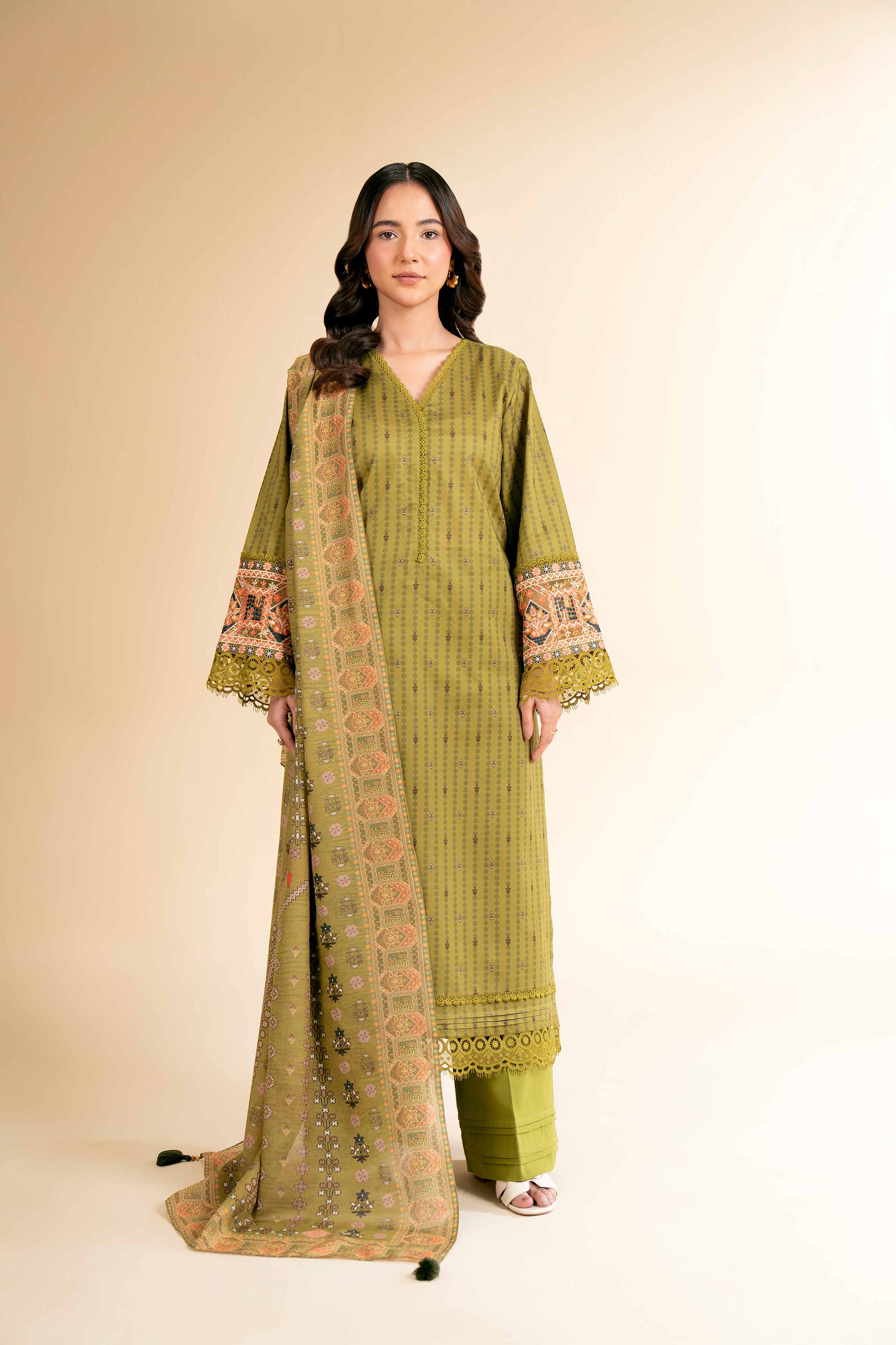 2 Piece - Digital Printed Suit - 42501546 for Women - Unstitched Collection | Nishat | Shop Online