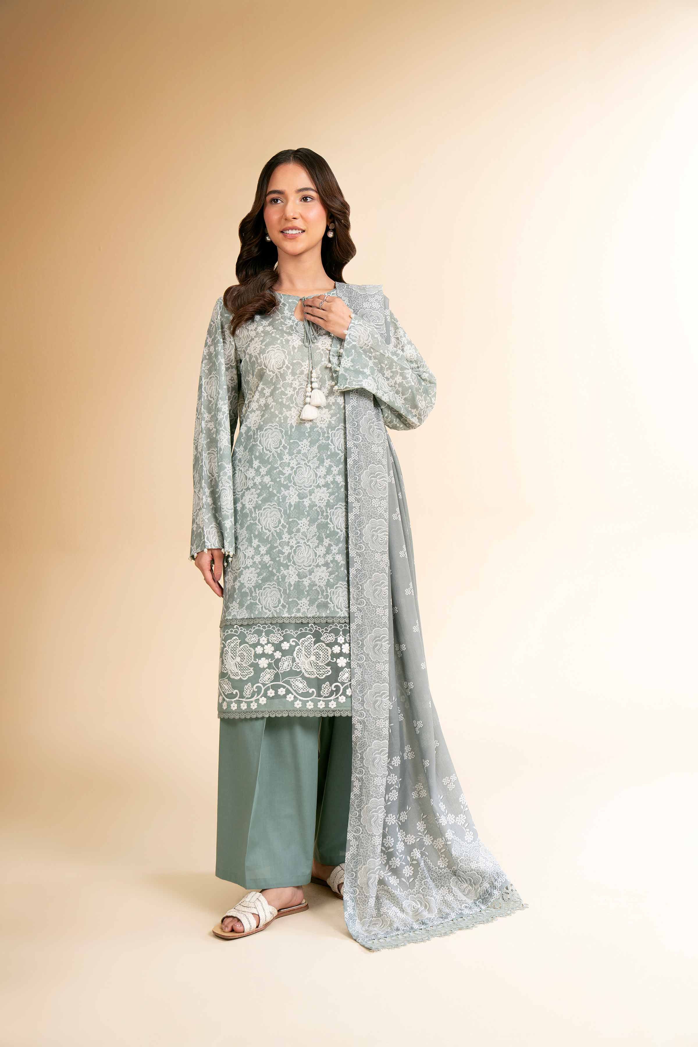 2 Piece - Digital Printed Suit - 42501547 for Women - Unstitched Collection | Nishat | Shop Online
