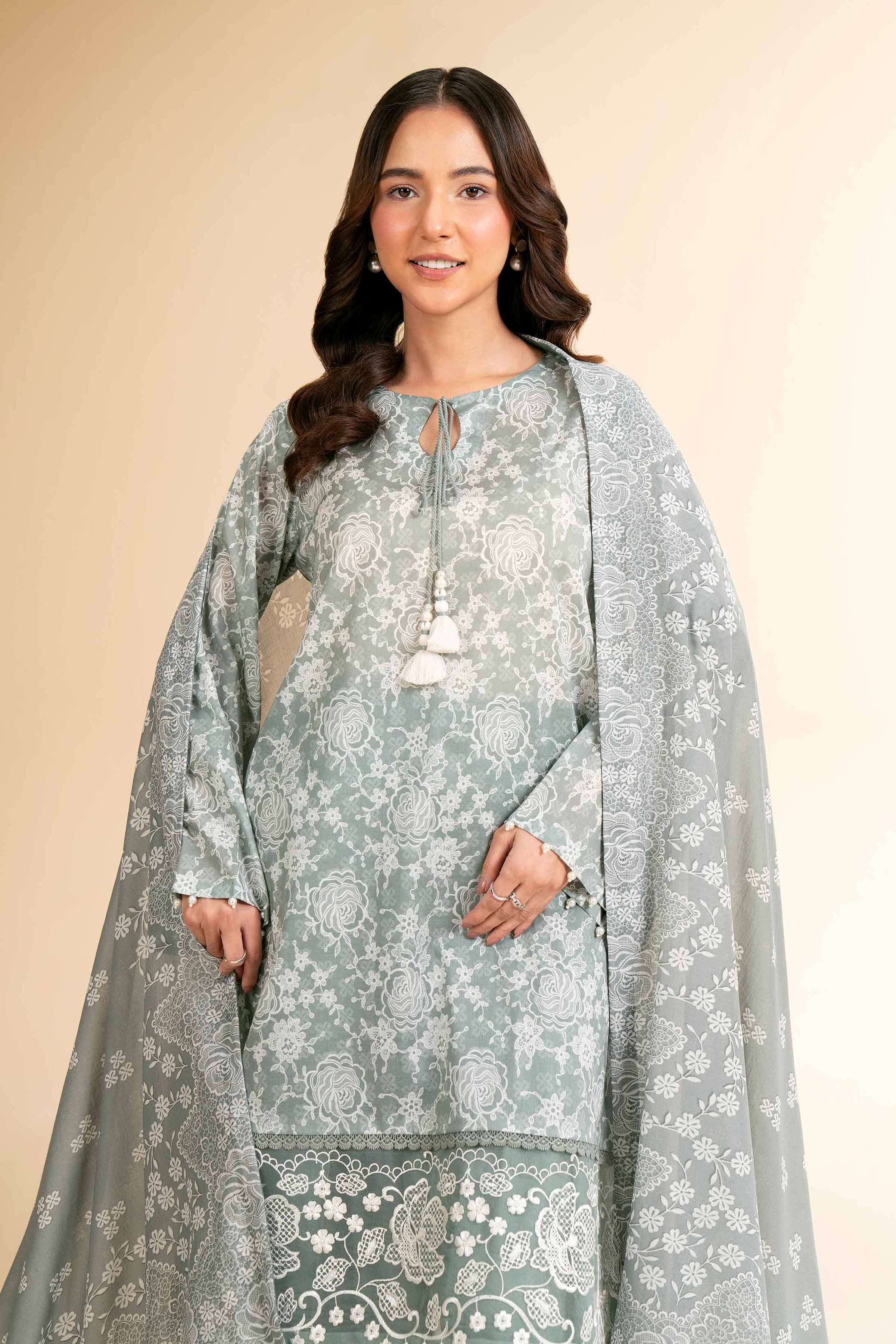 2 Piece - Digital Printed Suit - 42501547 for Women - Unstitched Collection | Nishat | Shop Online