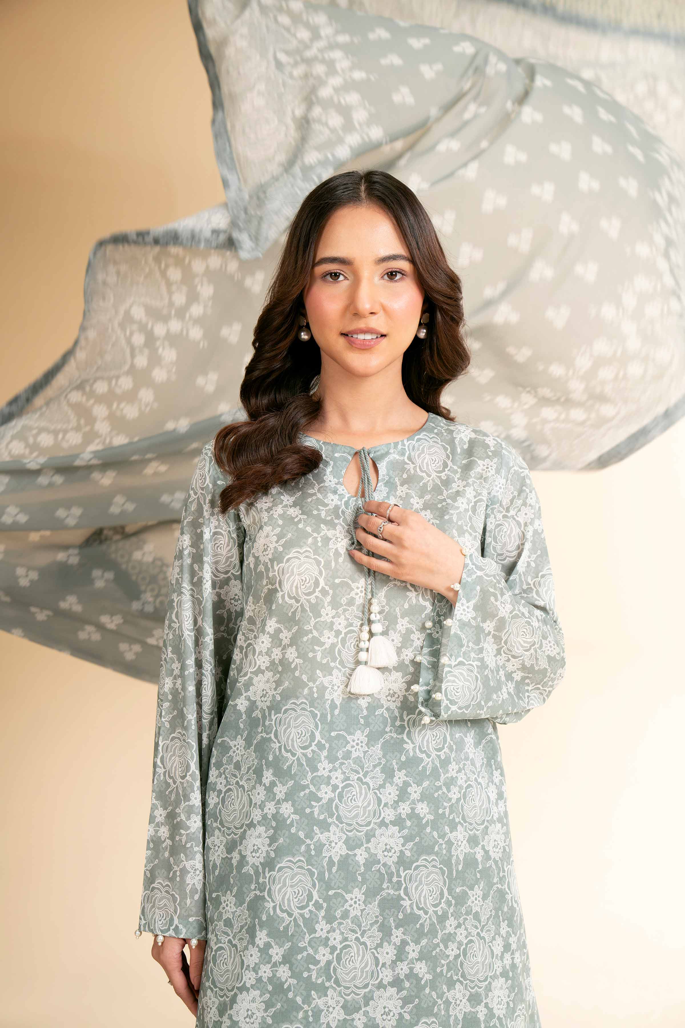 2 Piece - Digital Printed Suit - 42501547 for Women - Unstitched Collection | Nishat | Shop Online