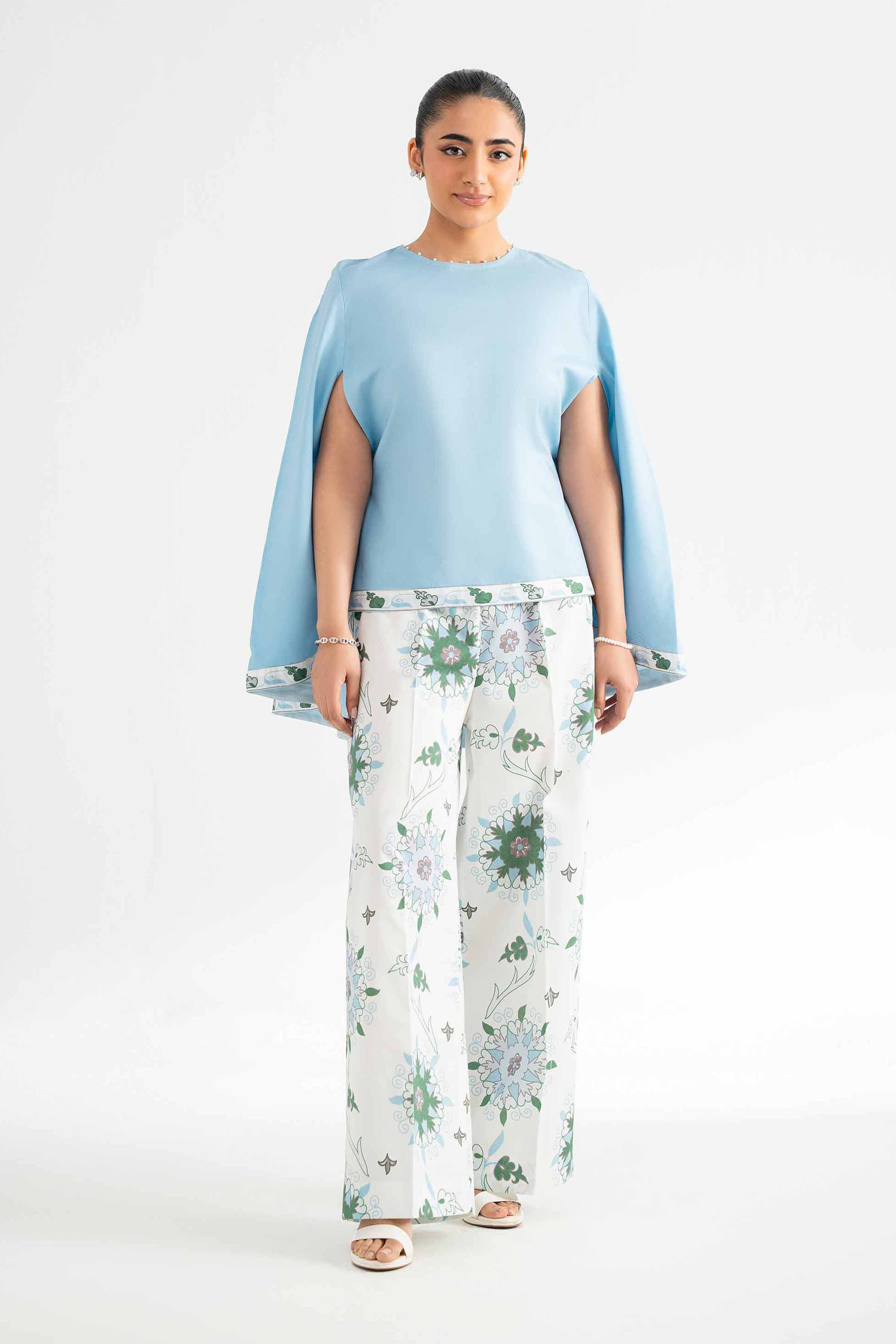 2 Piece - Printed Suit - 42501552 for Women - Unstitched Collection | Nishat | Shop Online