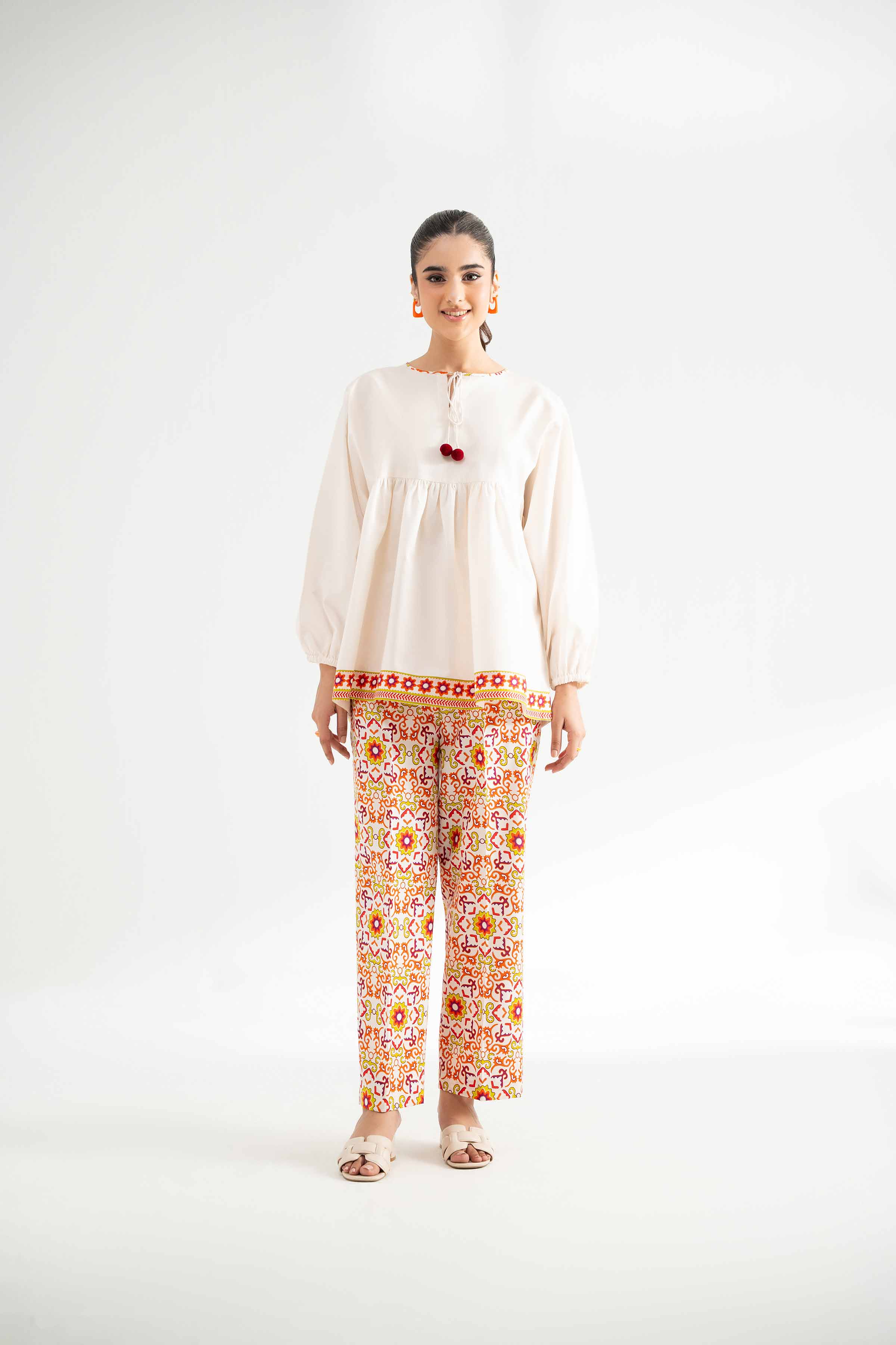 2 Piece - Printed Suit - 42501554 for Women - Unstitched Collection | Nishat | Shop Online