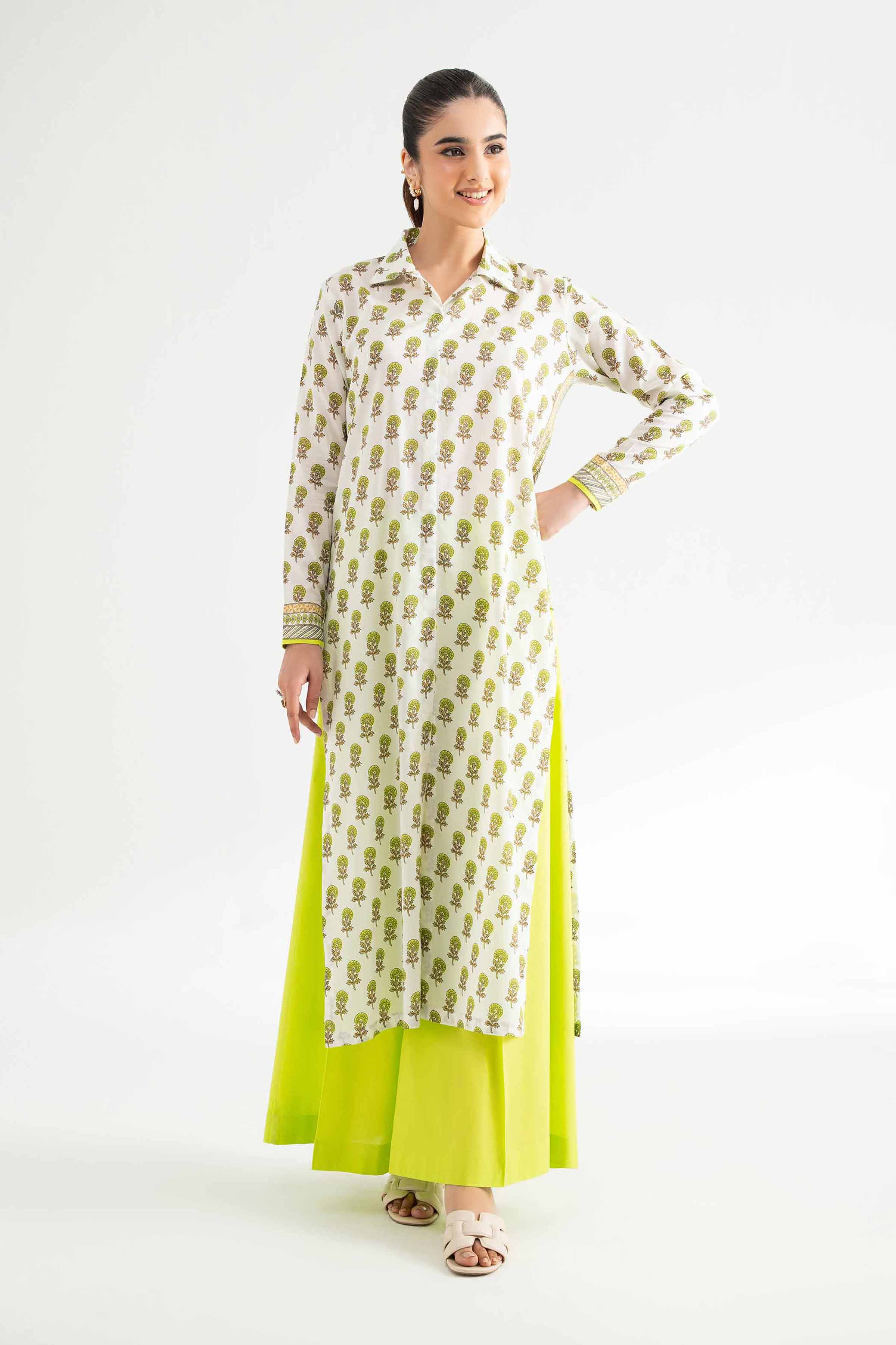 2 Piece - Printed Suit - 42501555 for Women - Unstitched Collection | Nishat | Shop Online