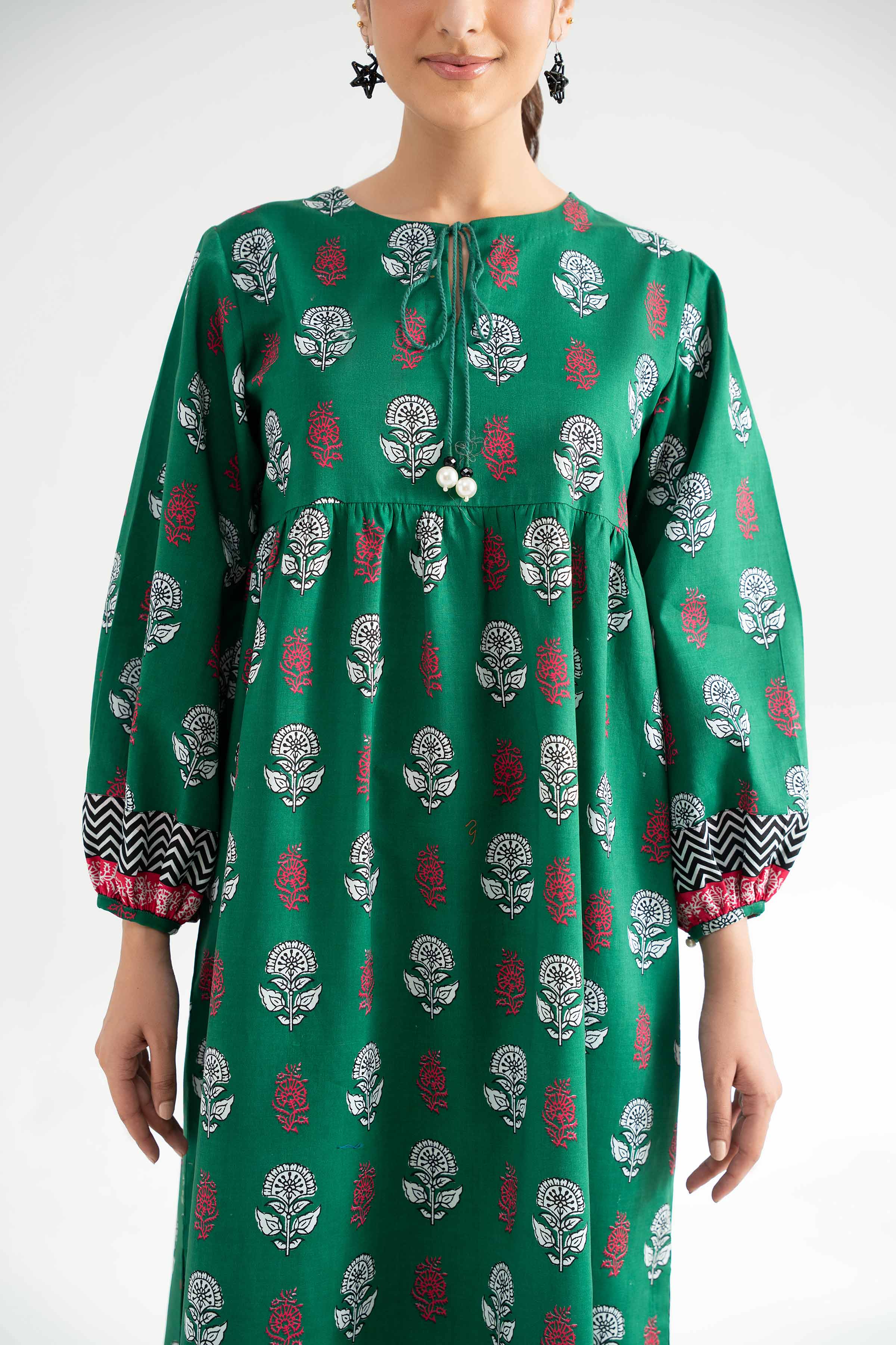 2 Piece - Printed Suit - 42501556 for Women - Unstitched Collection | Nishat | Shop Online