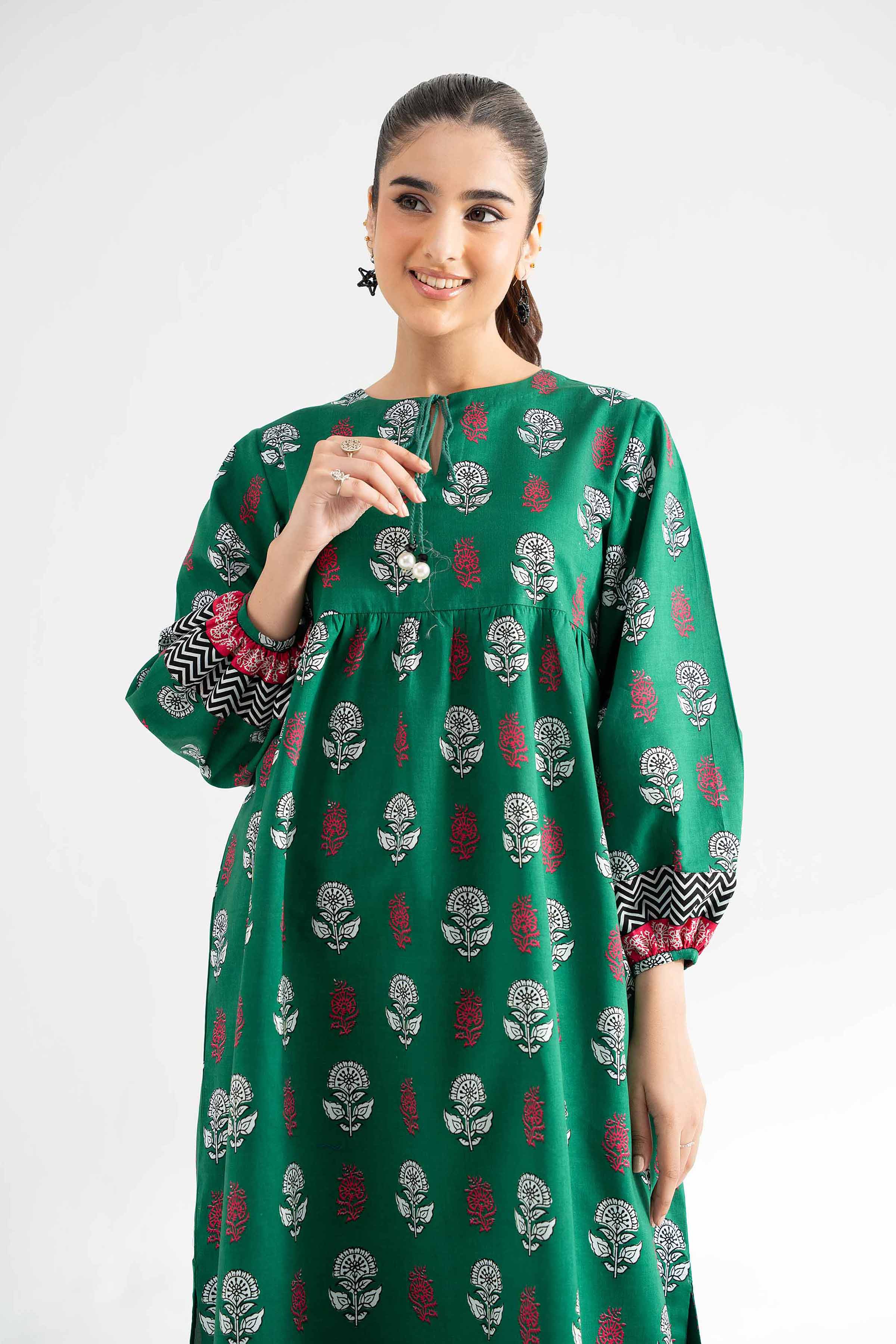 2 Piece - Printed Suit - 42501556 for Women - Unstitched Collection | Nishat | Shop Online