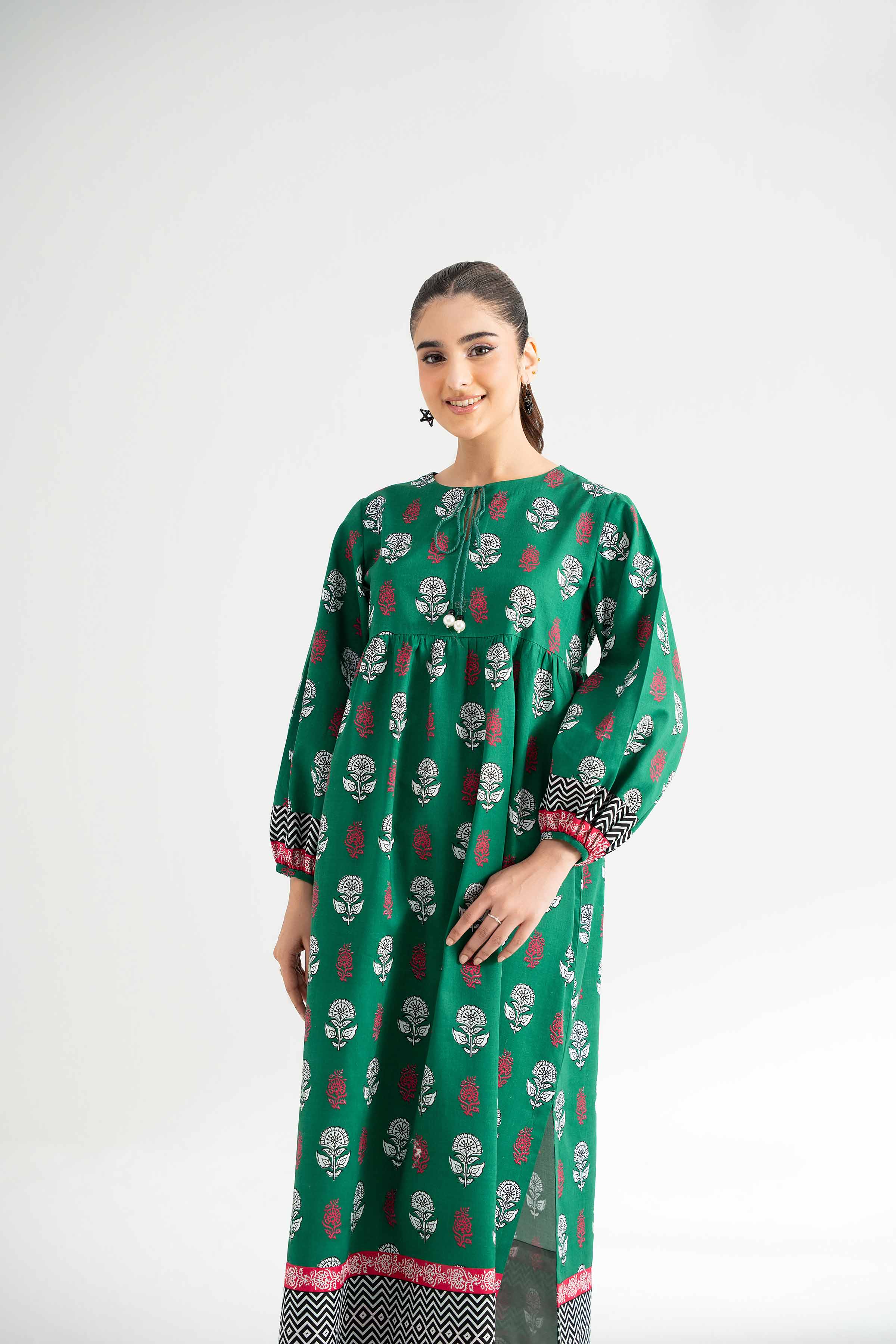 2 Piece - Printed Suit - 42501556 for Women - Unstitched Collection | Nishat | Shop Online
