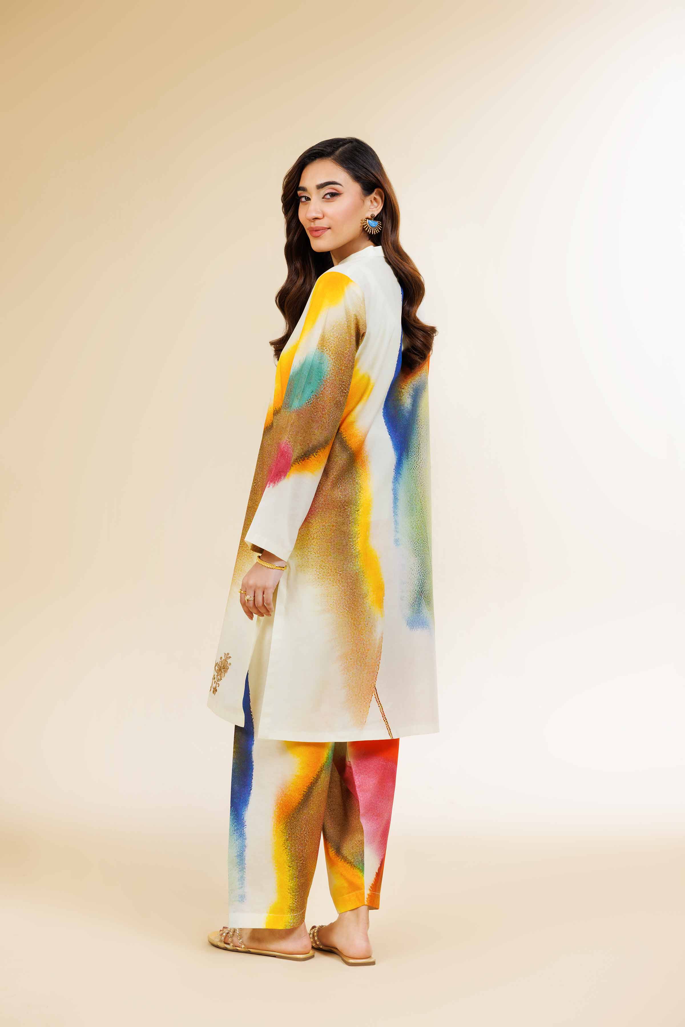 2 Piece - Digital Printed Suit - 42501560 for Women - Unstitched Collection | Nishat | Shop Online