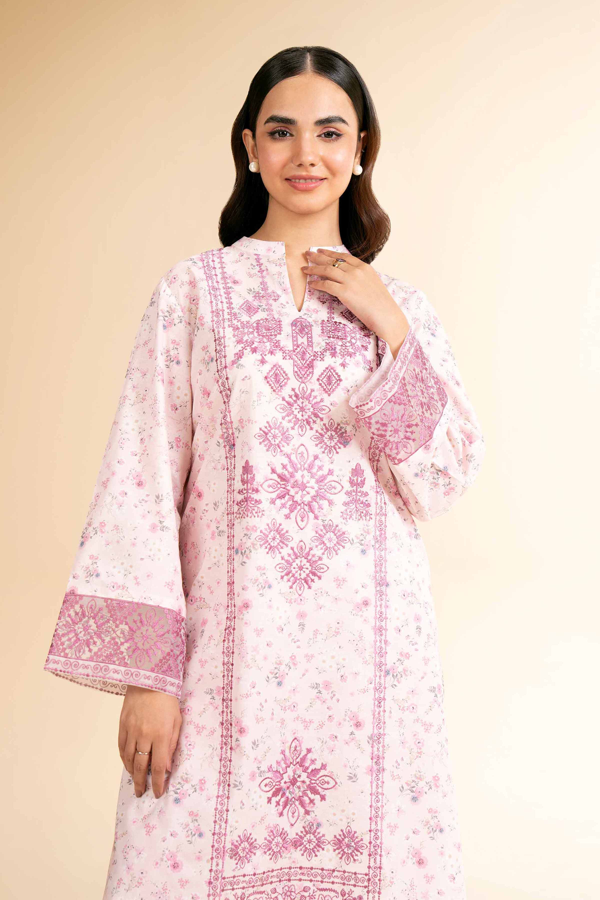 2 Piece - Digital Printed Suit - 42501565 for Women - Unstitched Collection | Nishat | Shop Online