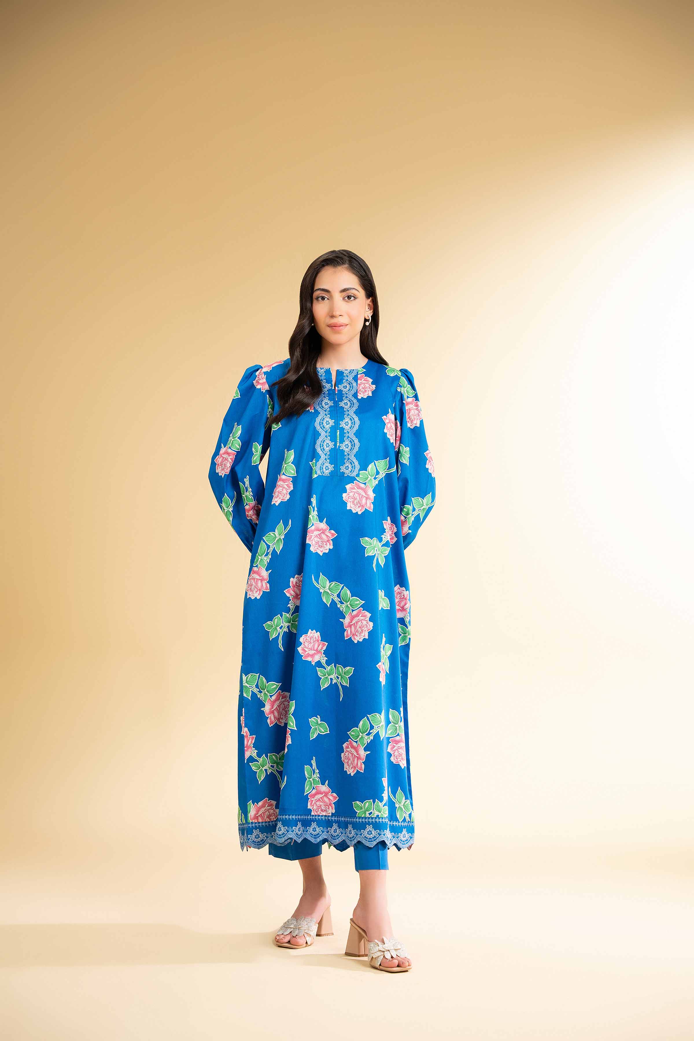 2 Piece - Printed Suit - 42501569 for Women - Unstitched Collection | Nishat | Shop Online