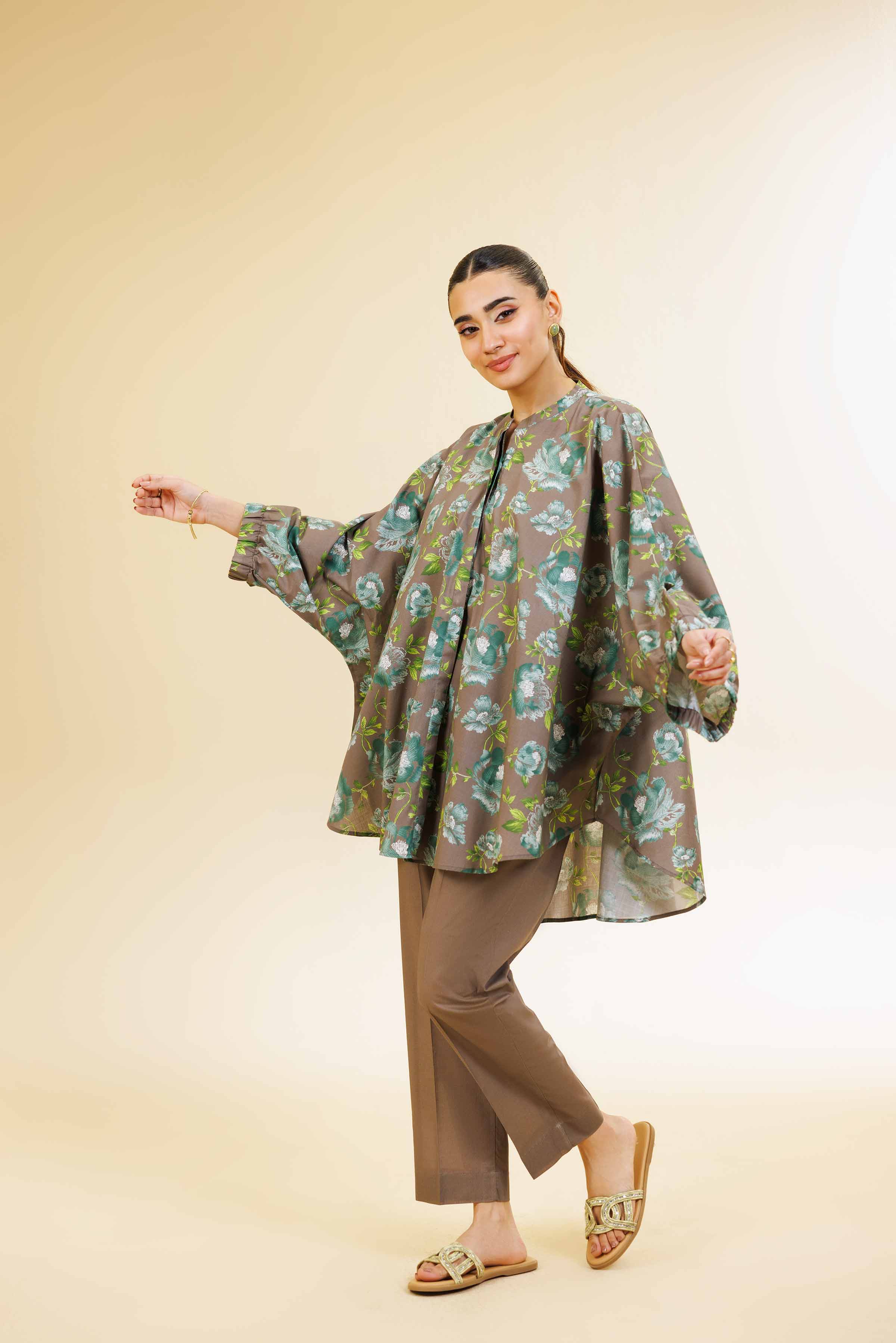 2 Piece - Printed Suit - 42501570 for Women - Unstitched Collection | Nishat | Shop Online