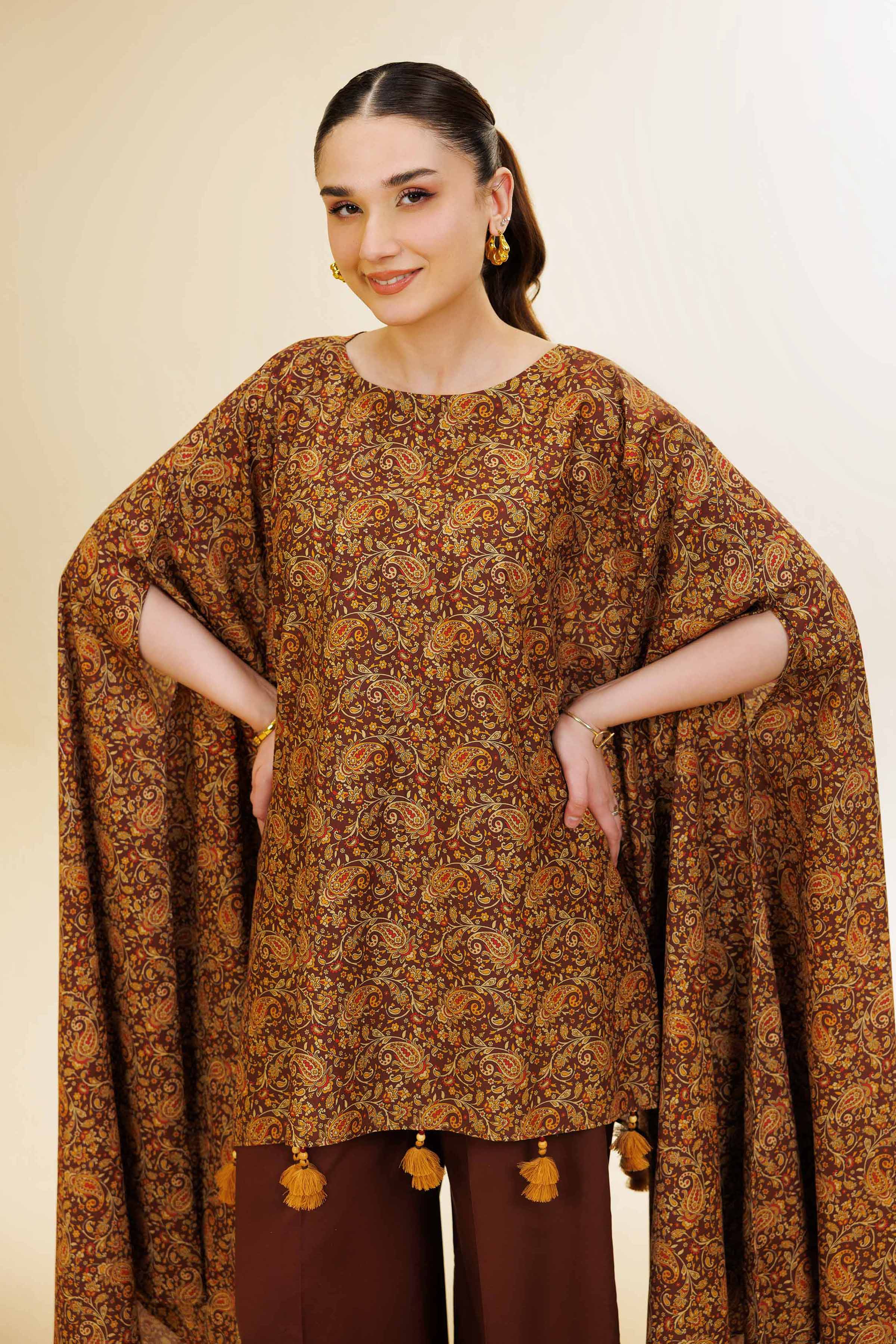 2 Piece - Printed Suit - 42501578 for Women - Unstitched Collection | Nishat | Shop Online