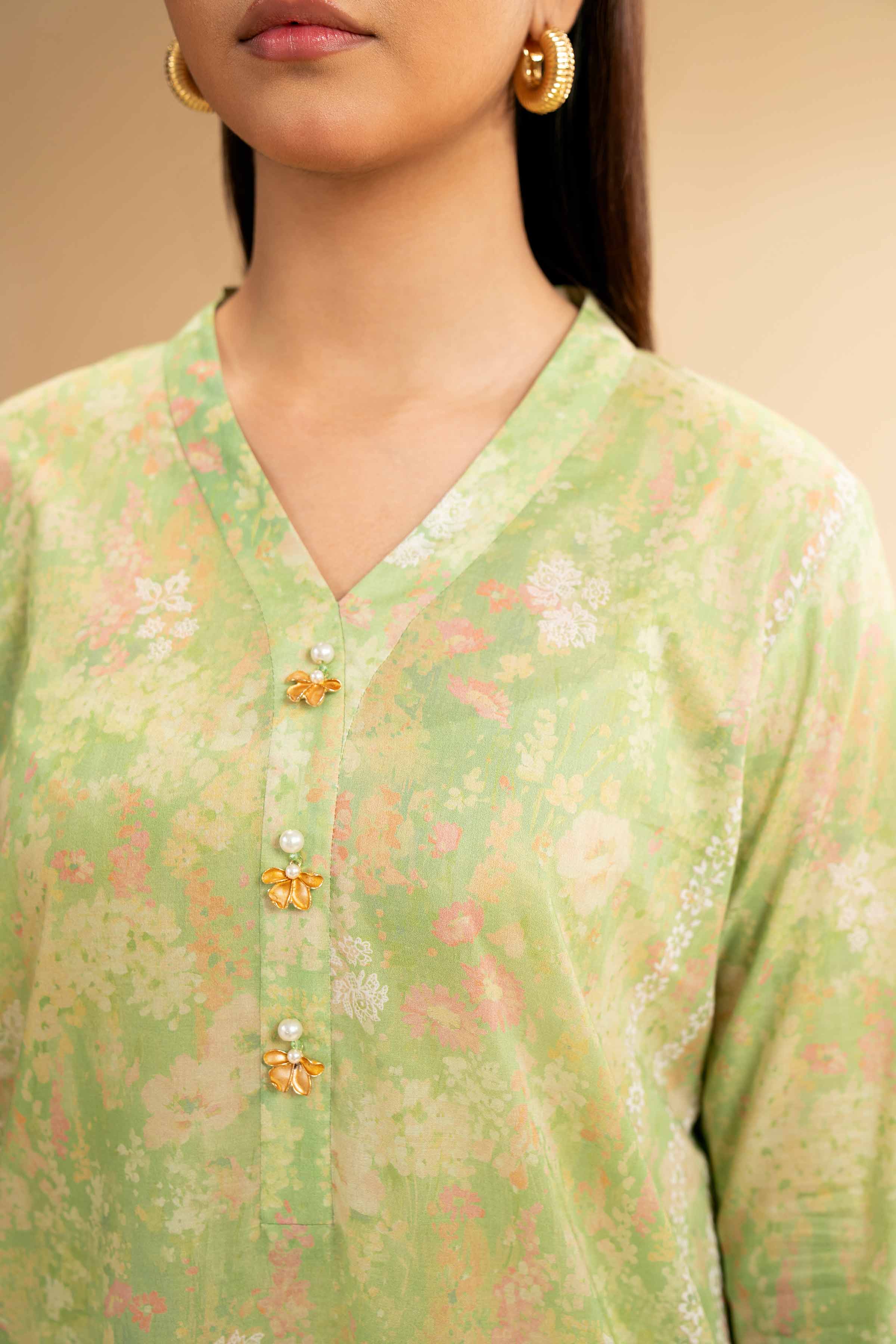 3 Piece - Digital Printed Suit - 42501590 for Women - Unstitched Collection | Nishat | Shop Online